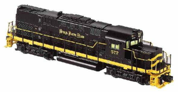 Lionel 6-18587 NICKEL PLATE ROAD TMCC ALCO C-420 DIESEL #577 O SCALE Used Excellent Damaged Box - Image 2
