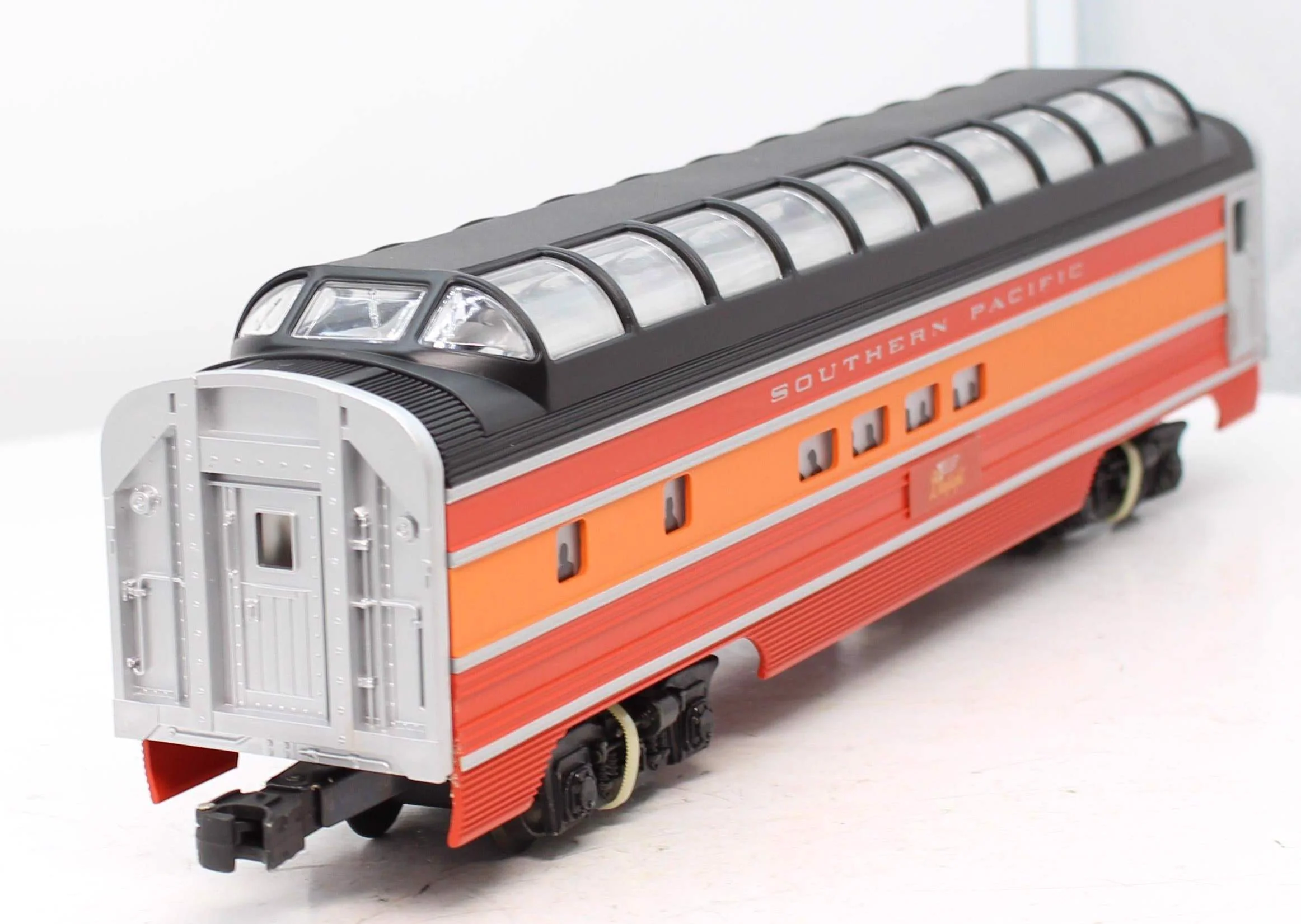 Lionel 6-19107 SOUTHERN PACIFIC Full Vista Dome Passenger Car O Scale NEW Damaged Box - Image 6