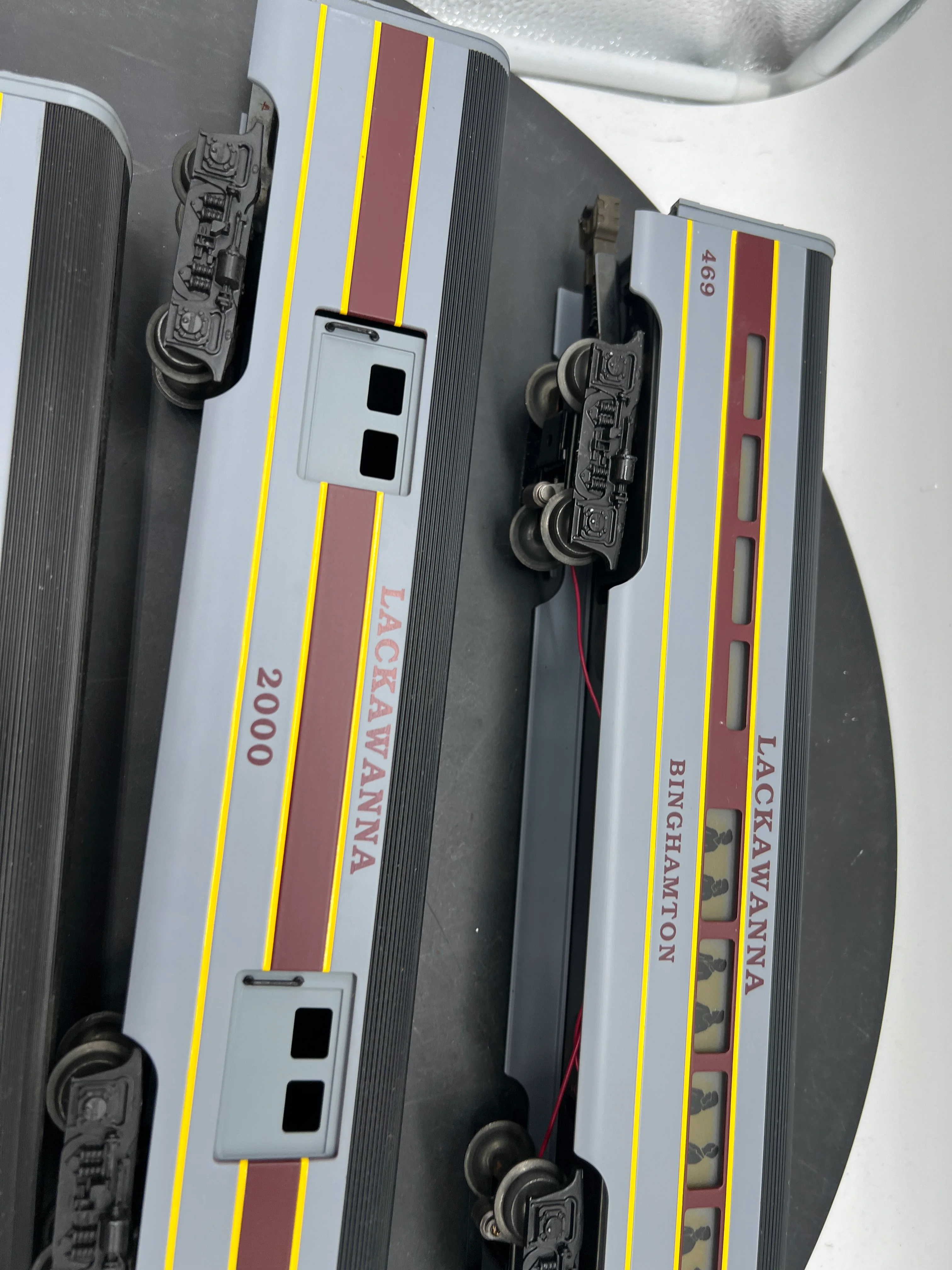 Lionel 6-19131, 6-19132, 6-19133, 6-19134 Lackawanna Passenger Cars (Set of 4) O Scale Used Excellent - Image 18