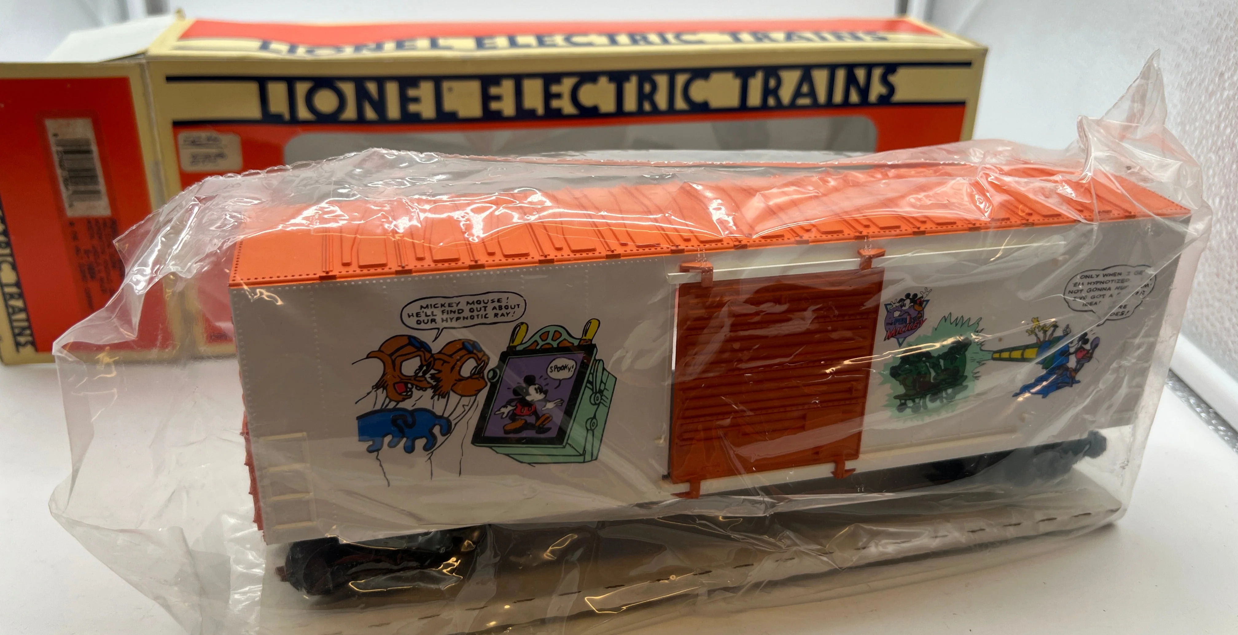 Lionel 6-19264 Perils Of Mickey Boxcar O SCALE NEW