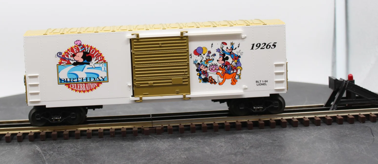 Lionel 6-19265 Mickeys 65th Birthday Hi-Cube Boxcar O SCALE NEW - Image 6