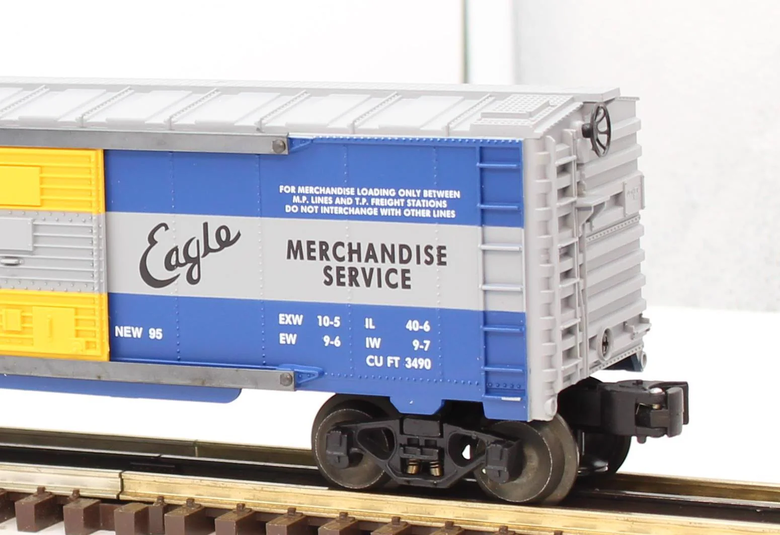 Lionel 6-19268 MISSOURI PACIFIC 6464-150 Box Car O Scale Like New - Image 2