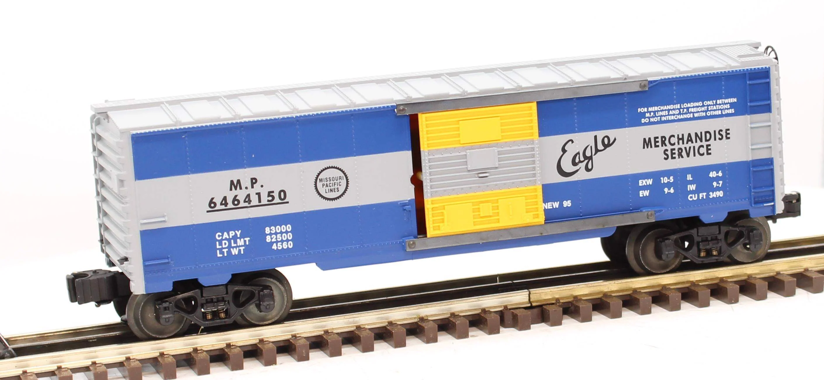 Lionel 6-19268 MISSOURI PACIFIC 6464-150 Box Car O Scale Like New - Image 3