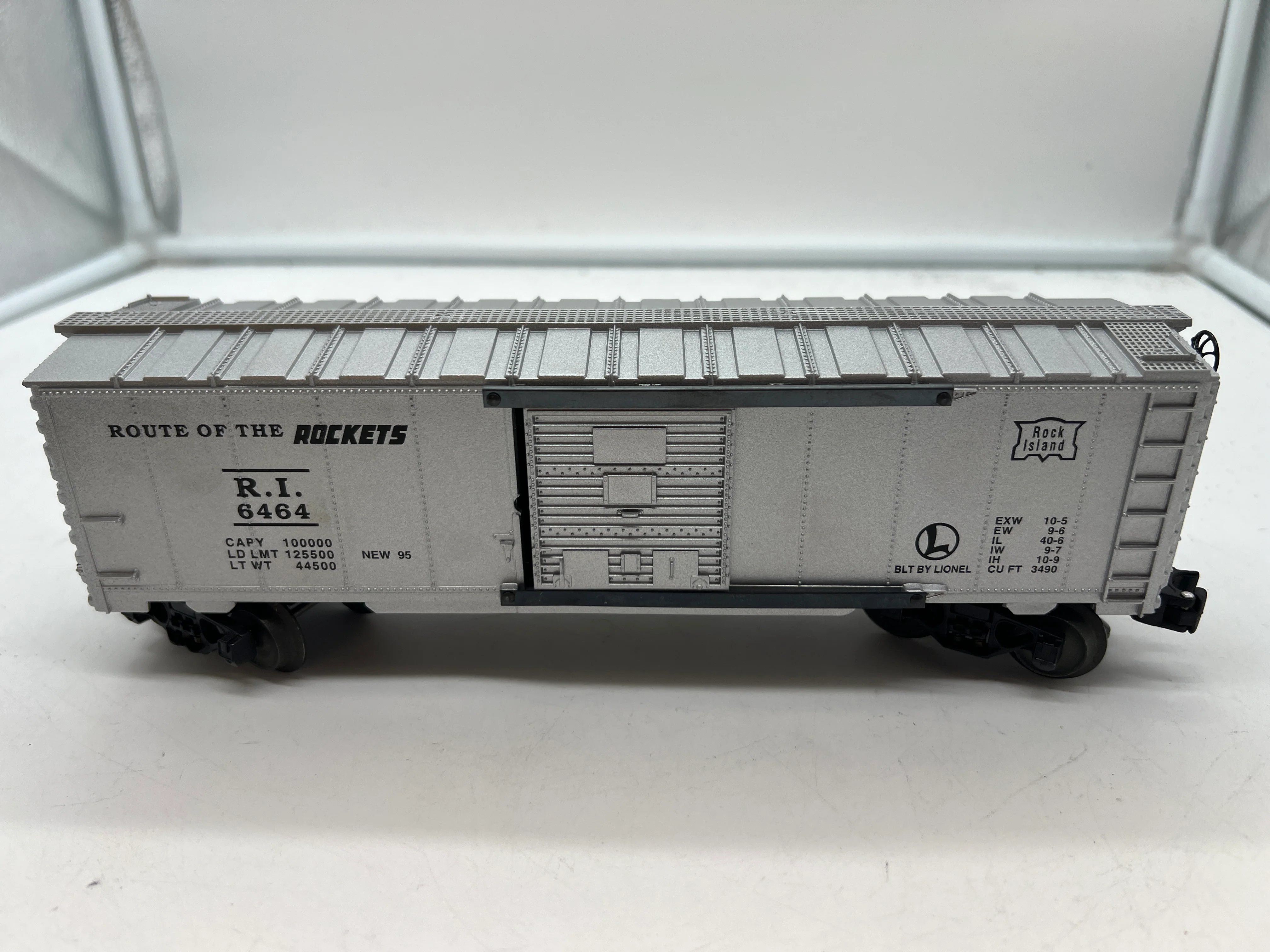Lionel 6-19269 Rock Island 6464 series box car O SCALE NEW - Image 5