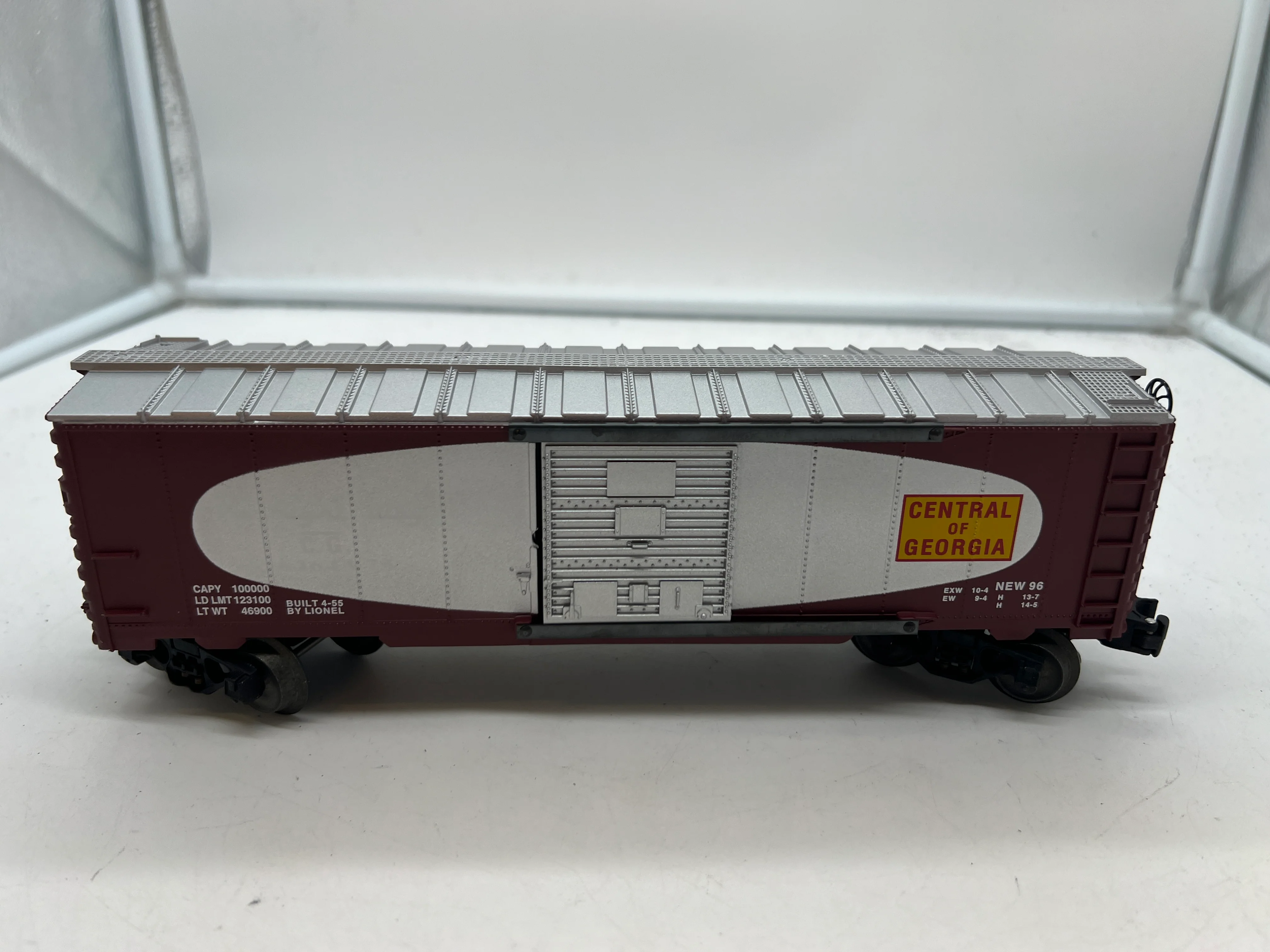 Lionel 6-19279 Central of Georgia boxcar 6464-375 AB O SCALE NEW - Image 3