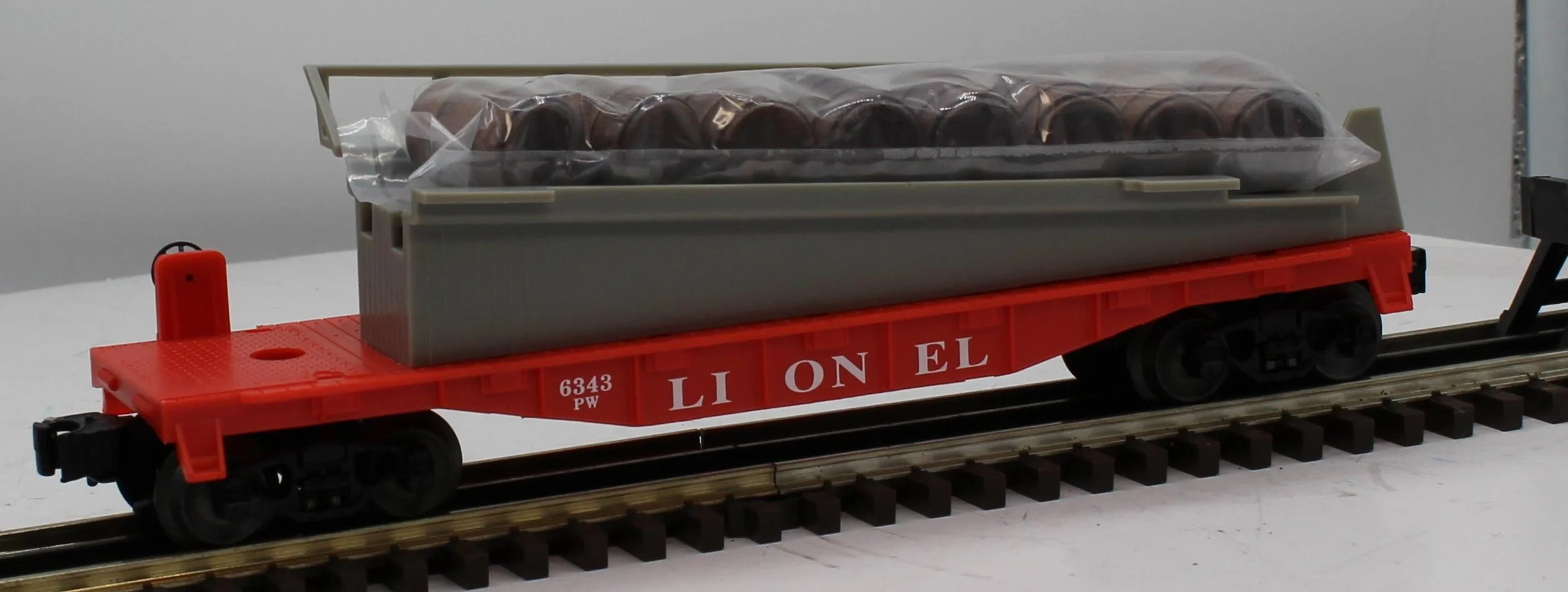 Lionel 6-19450 Barrel Ramp Car O Scale Like New - Image 2