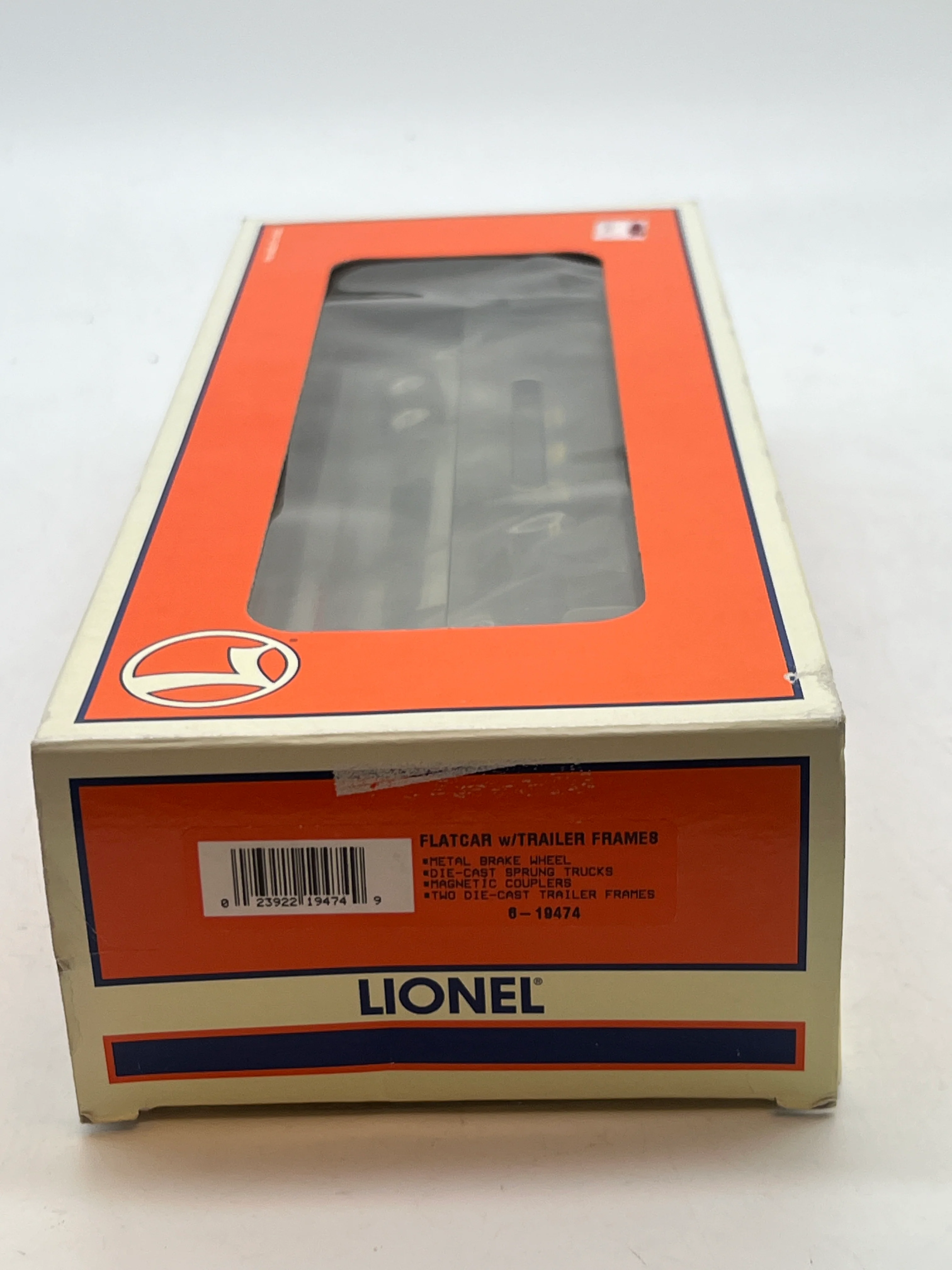 Lionel 6-19474  Louisville & Nashville Flatcar W/Trailer Frames O SCALE NEW - Image 3
