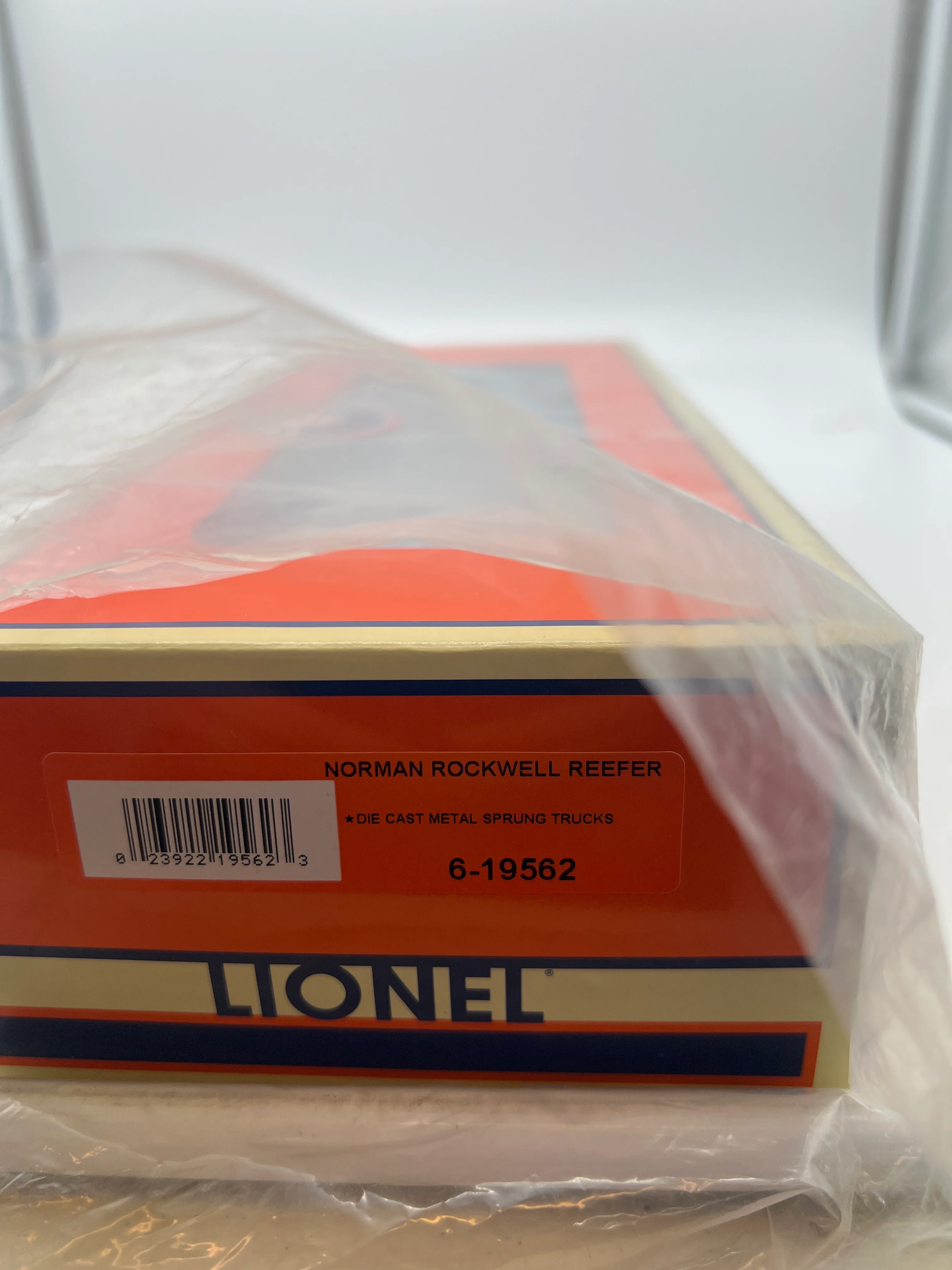 Lionel 6-19562 Norman Rockwell Refrigerator Car O SCALE NEW - Image 2