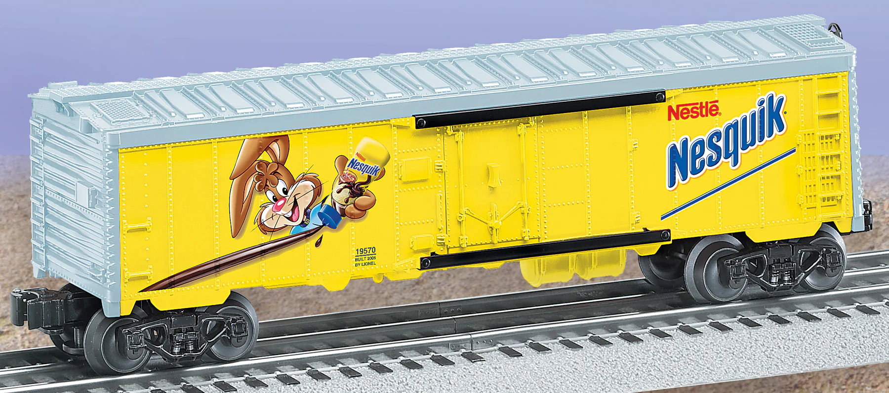 Lionel 6-19570 NESTL/NESQUIK STEEL-SIDED REEFER #19570 O SCALE NEW