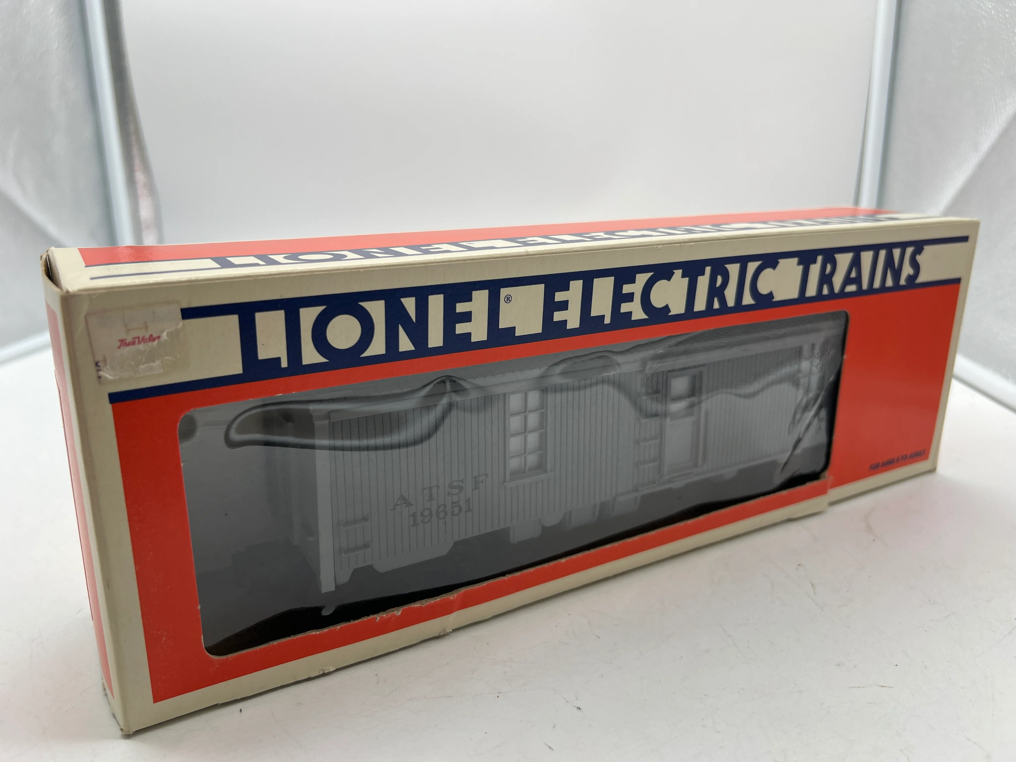 Lionel 6-19651 Santa Fe illuminated tool car. O SCALE Like New - Image 7