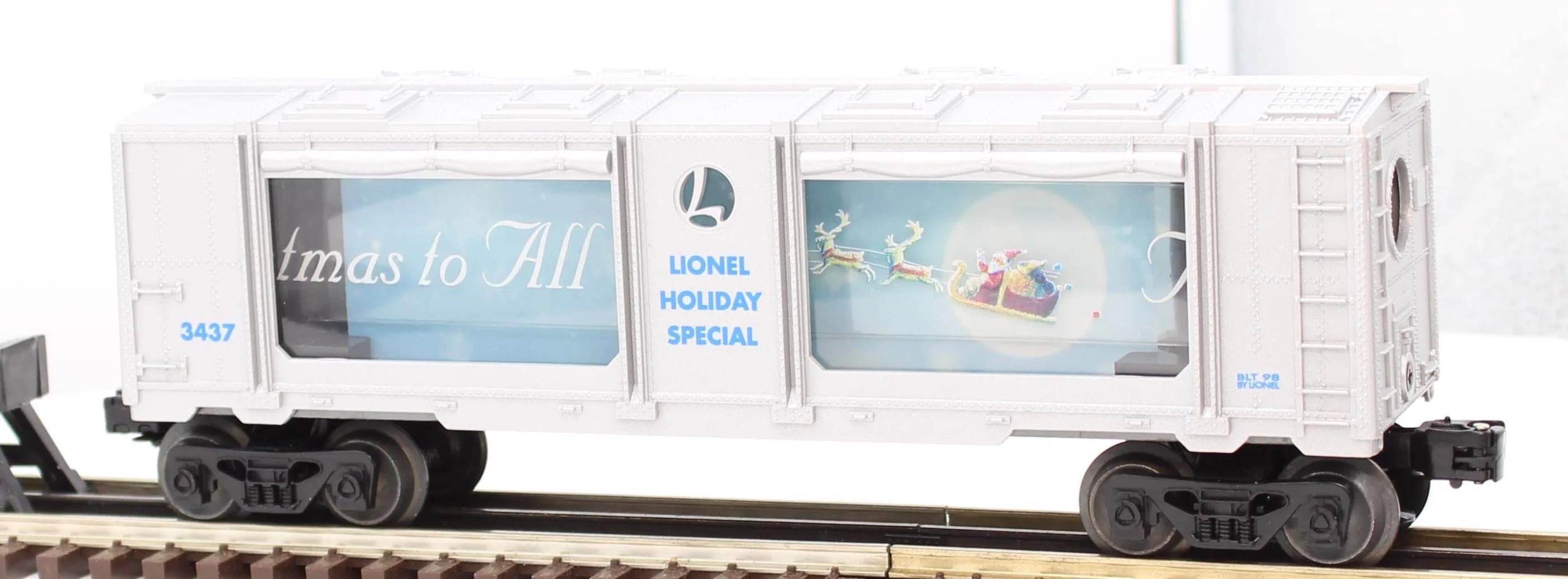 Lionel 6-19855 Christmass Aquarium Car O SCALE Like New - Image 6
