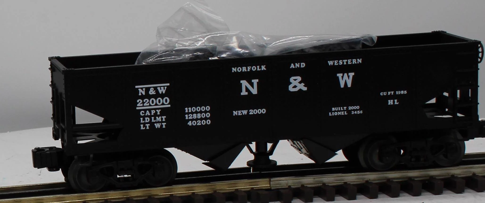 Lionel 6-19885 3456 Operating Hopper O SCALE Like New