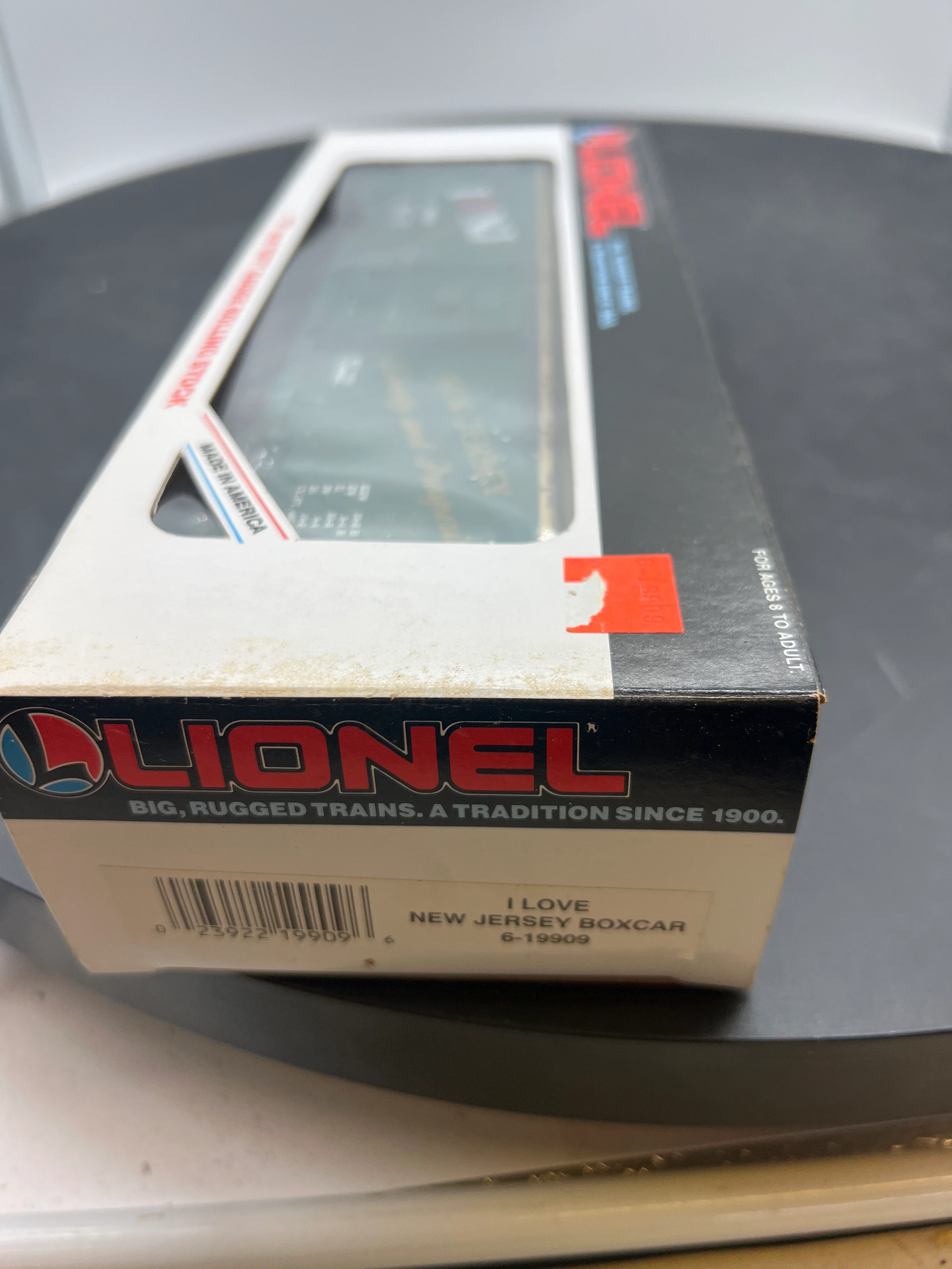 Lionel 6-19909 I love New Jersey boxcar O SCALE NEW - Image 2