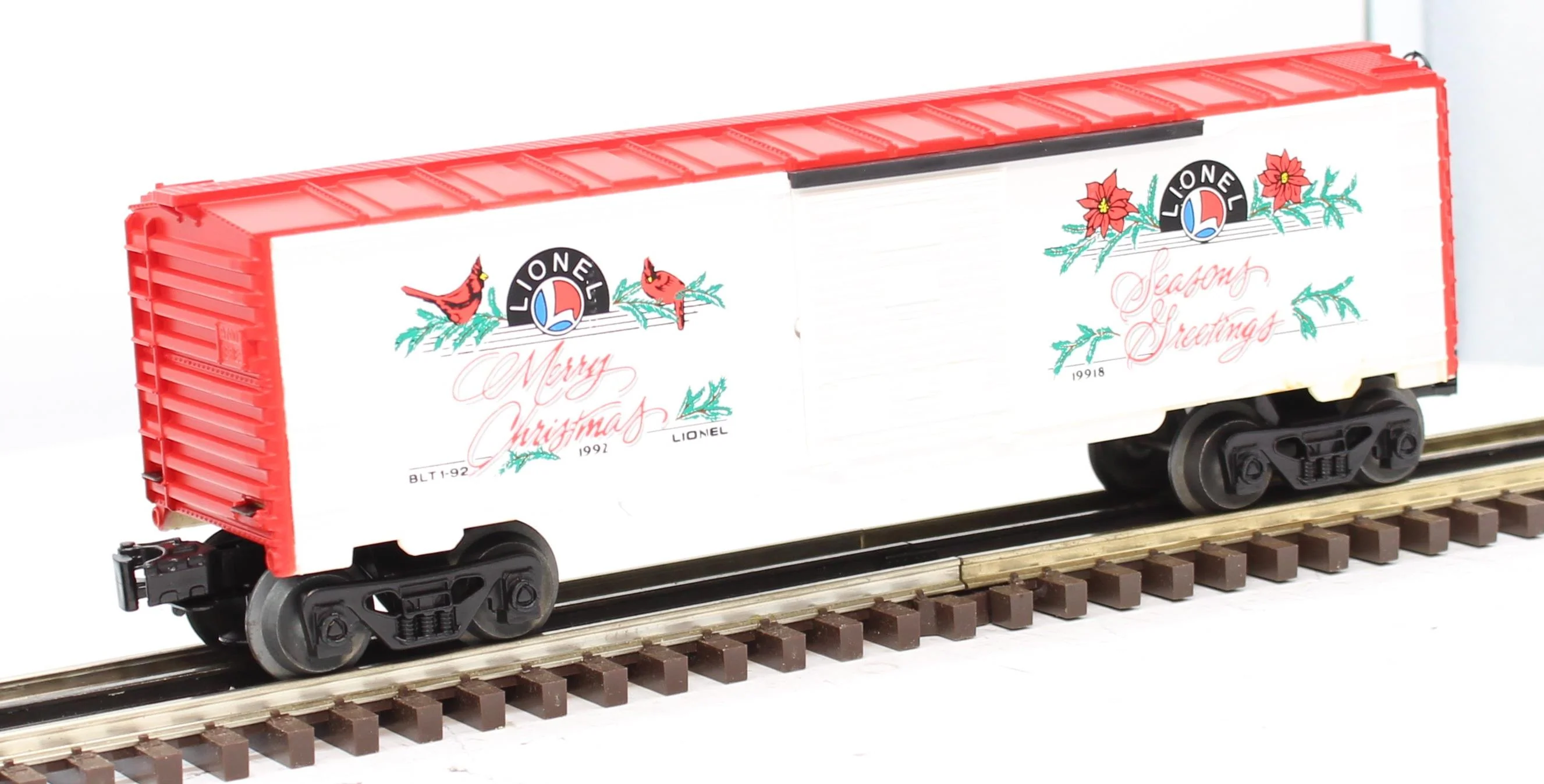 Lionel 6-19918 Christmas Box Car O Scale Like New - Image 2