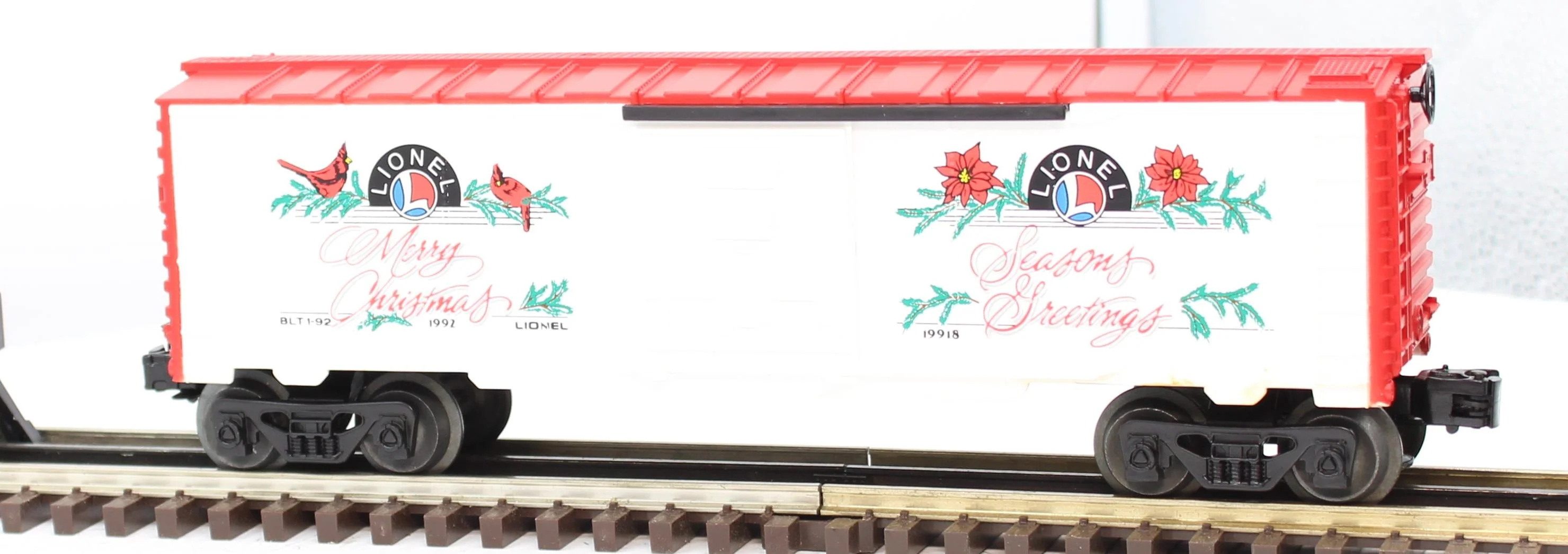Lionel 6-19918 Christmas Box Car O Scale Like New - Image 4