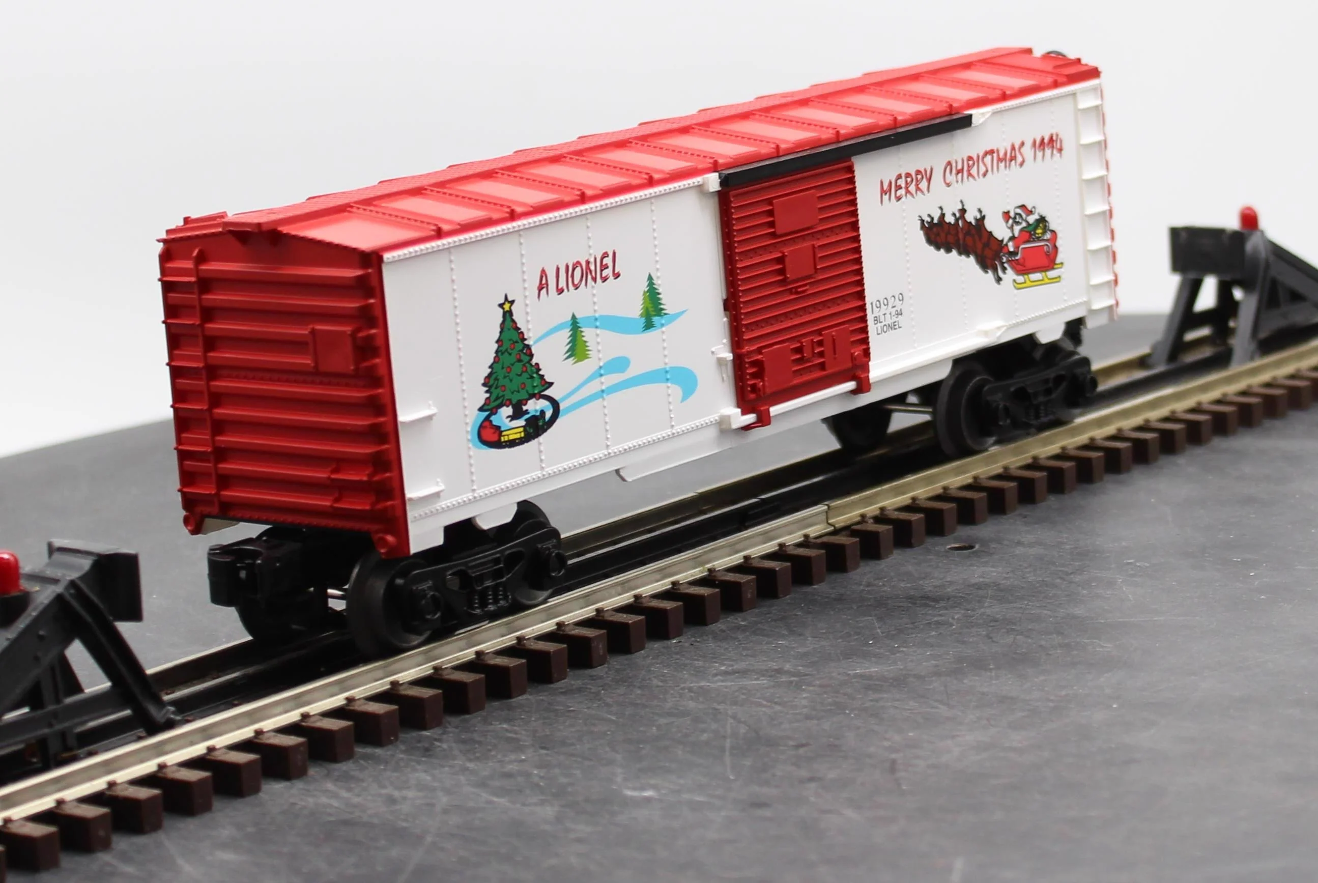 Lionel 6-19929 1994 Christmas Boxcar O SCALE Used - Image 5