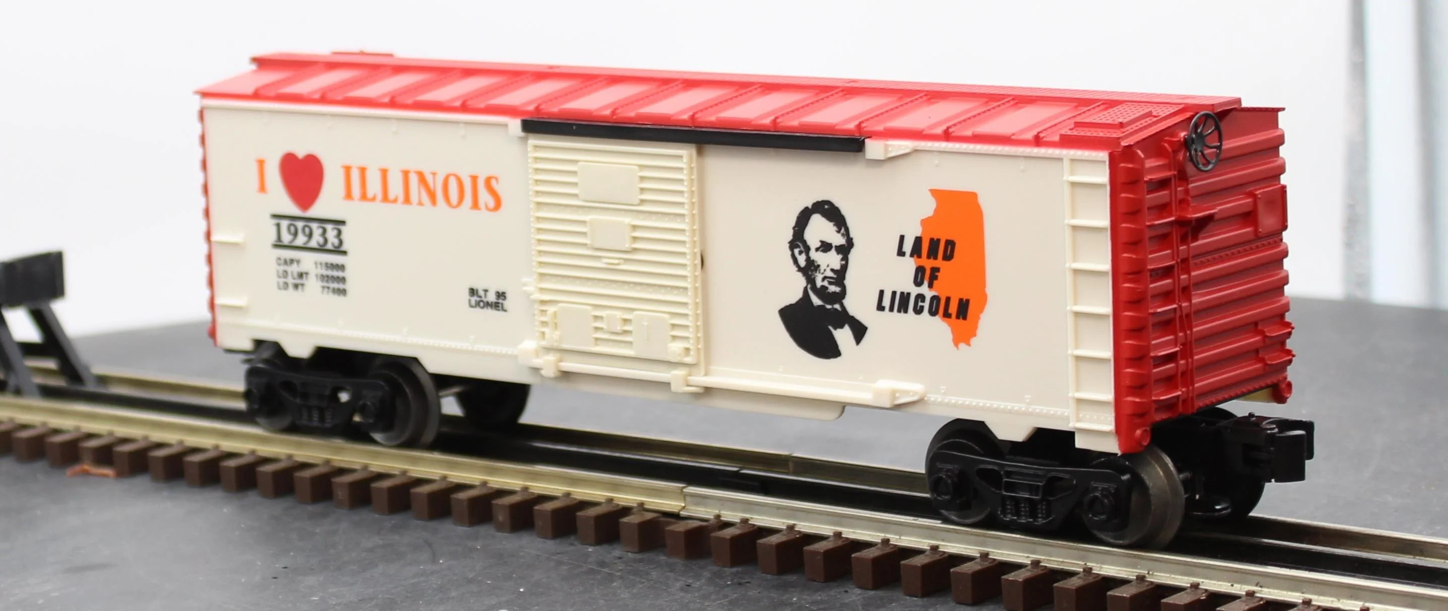 Lionel 6-19933 Illinois Boxcar O SCALE NEW - Image 3