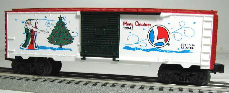 Lionel 6-19945 holiday boxcar 1996 O SCALE NEW
