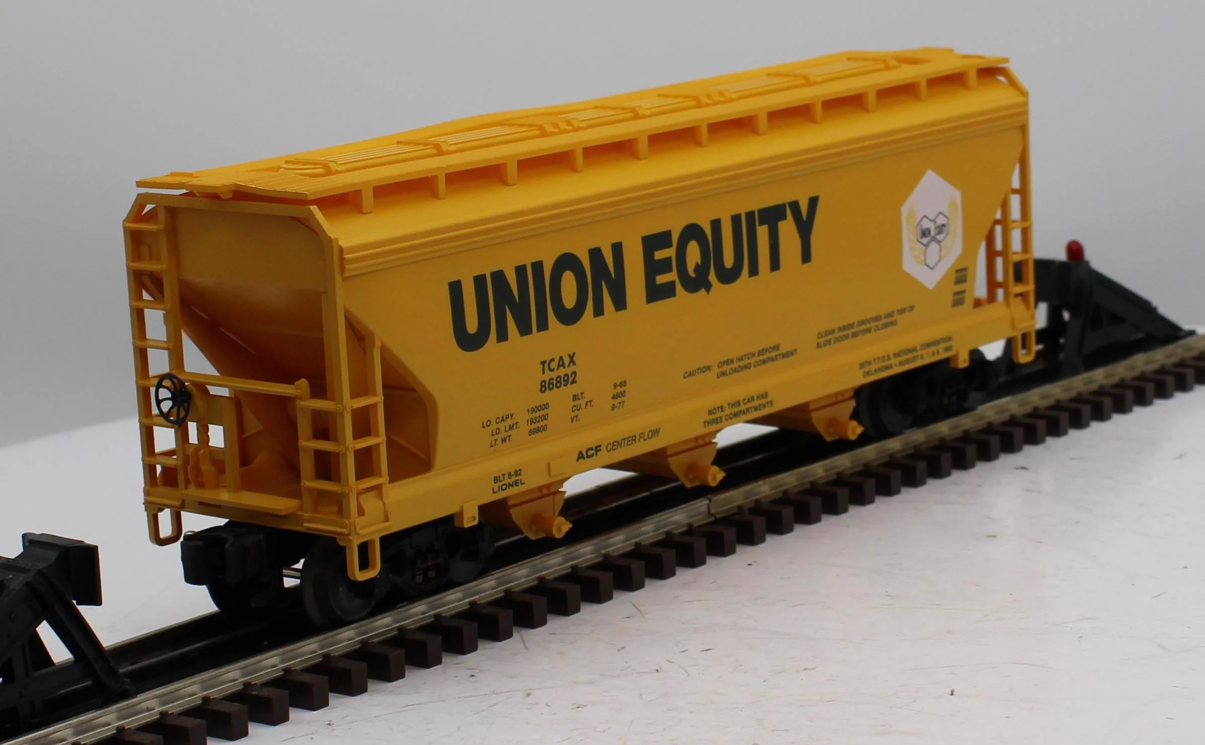 Lionel 6-19963 T.T.O.S. Hopper Car Convention O Scale Like New - Image 6