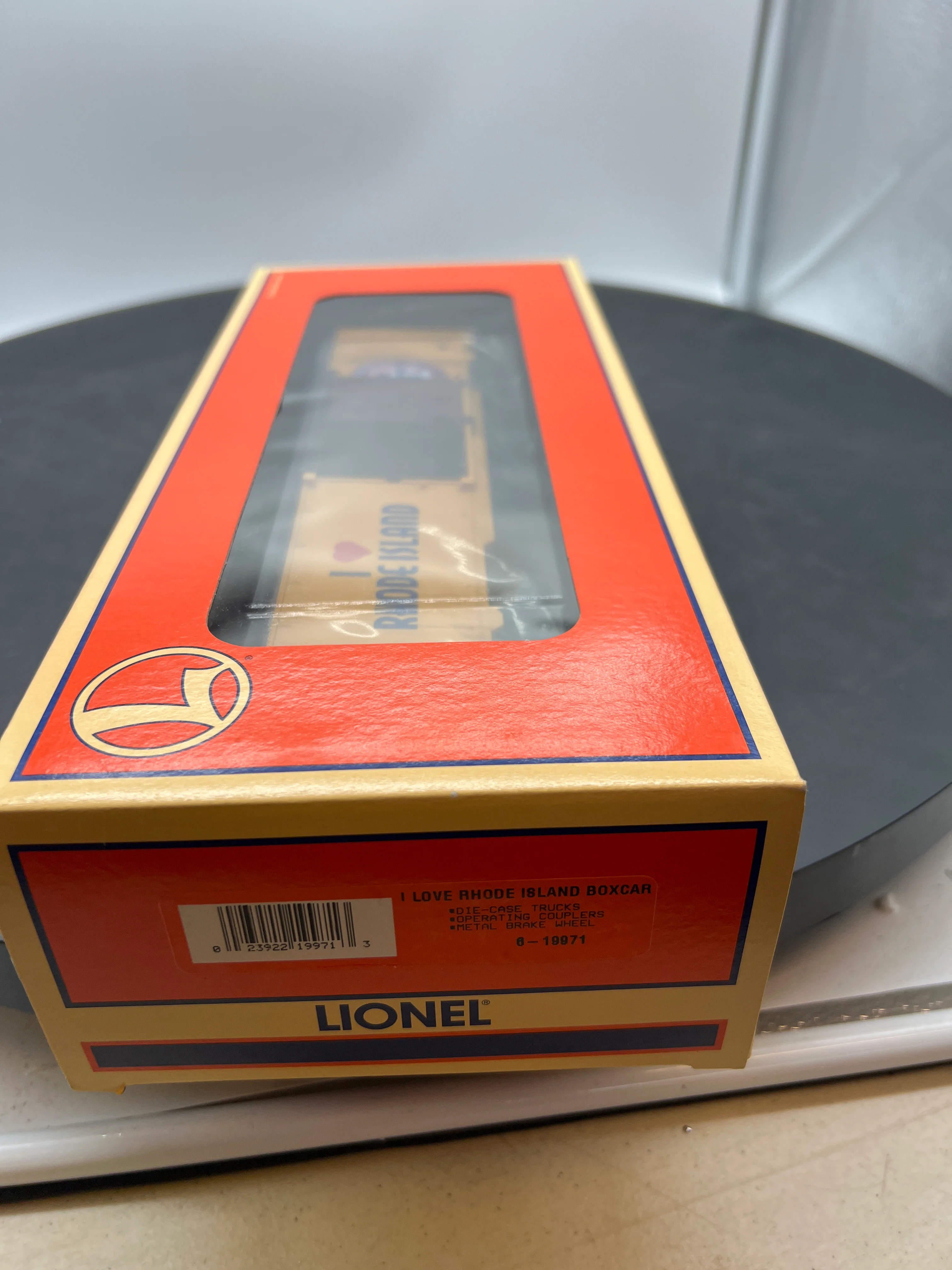 Lionel 6-19971, I love Rhode Island box car, 1999 O SCALE NEW - Image 2