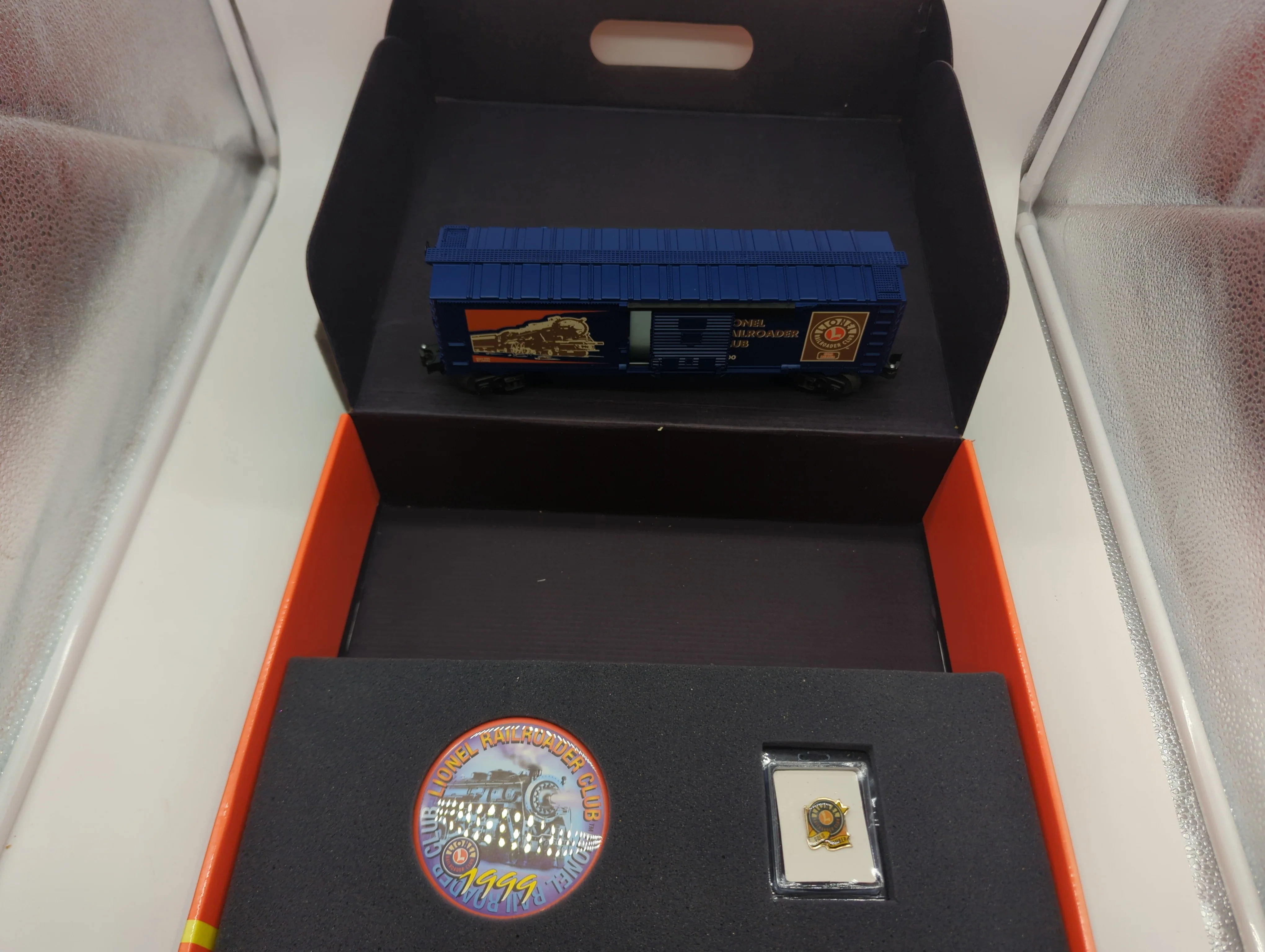 Lionel 6-19978 Gold Member Railroaders Club 1999 box set O scale NEW