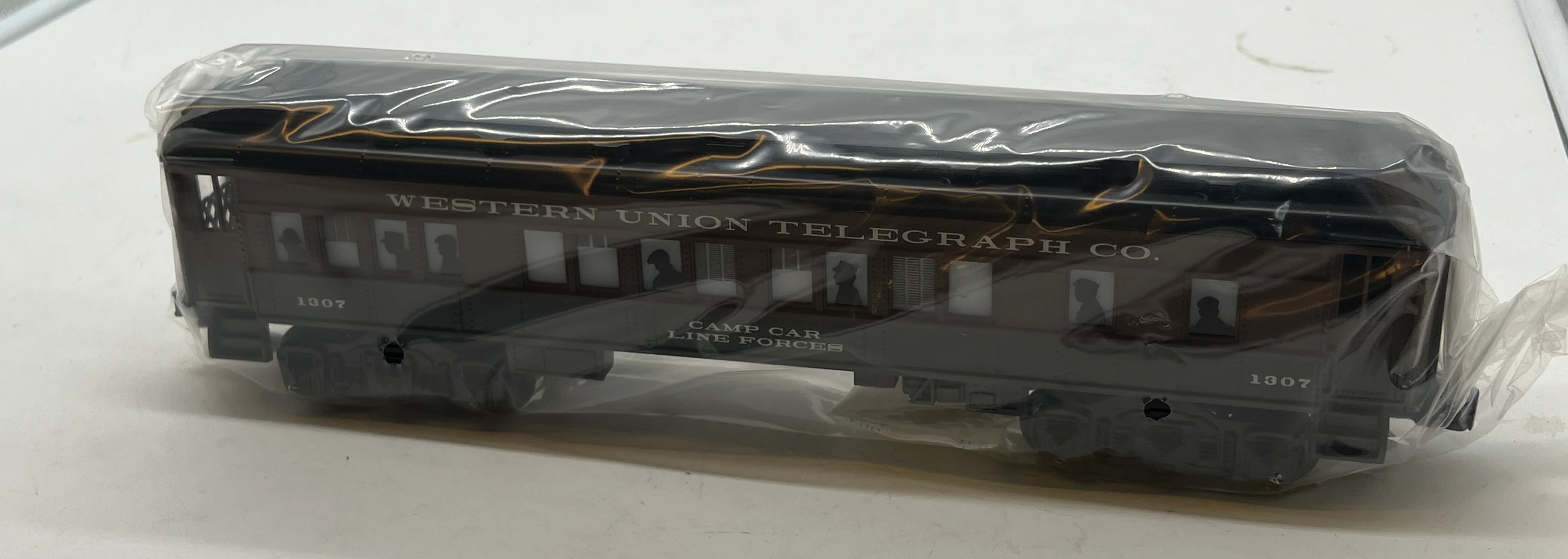 Lionel 6-19994 LRRC WESTERN UNION BABY MADISON CAMP CAR #1307 O SCALE NEW - Image 2