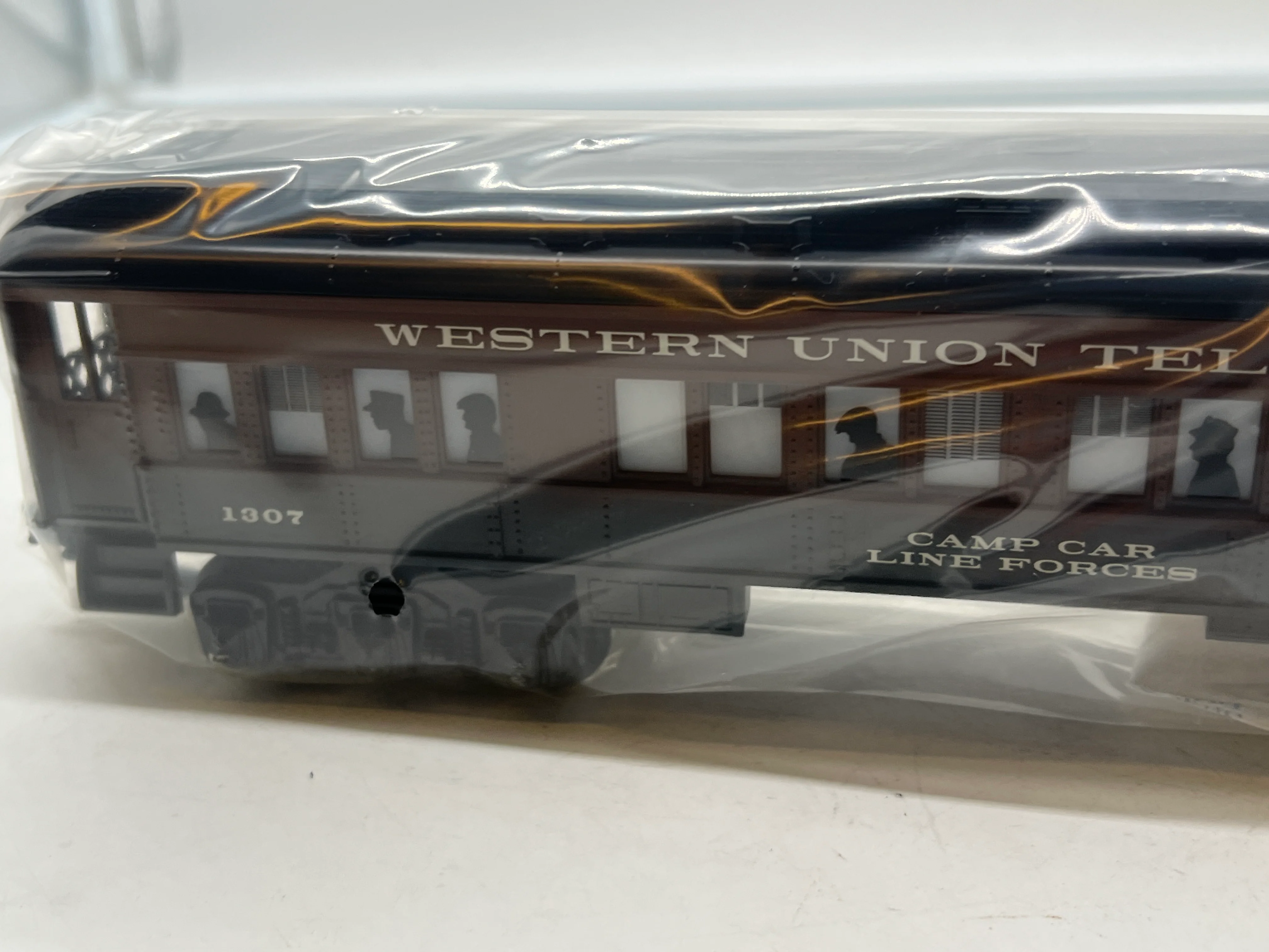 Lionel 6-19994 LRRC WESTERN UNION BABY MADISON CAMP CAR #1307 O SCALE NEW - Image 3