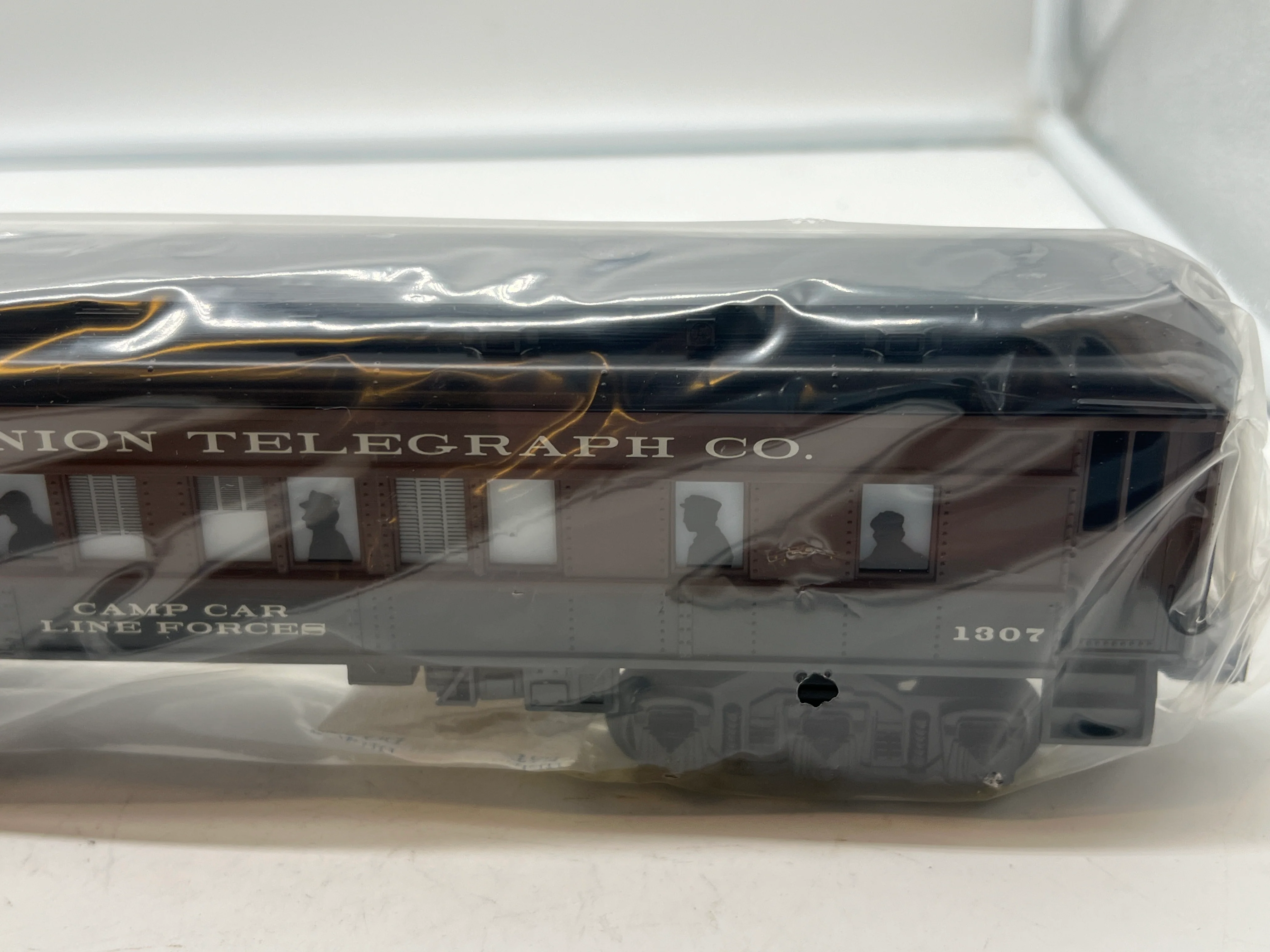 Lionel 6-19994 LRRC WESTERN UNION BABY MADISON CAMP CAR #1307 O SCALE NEW - Image 4