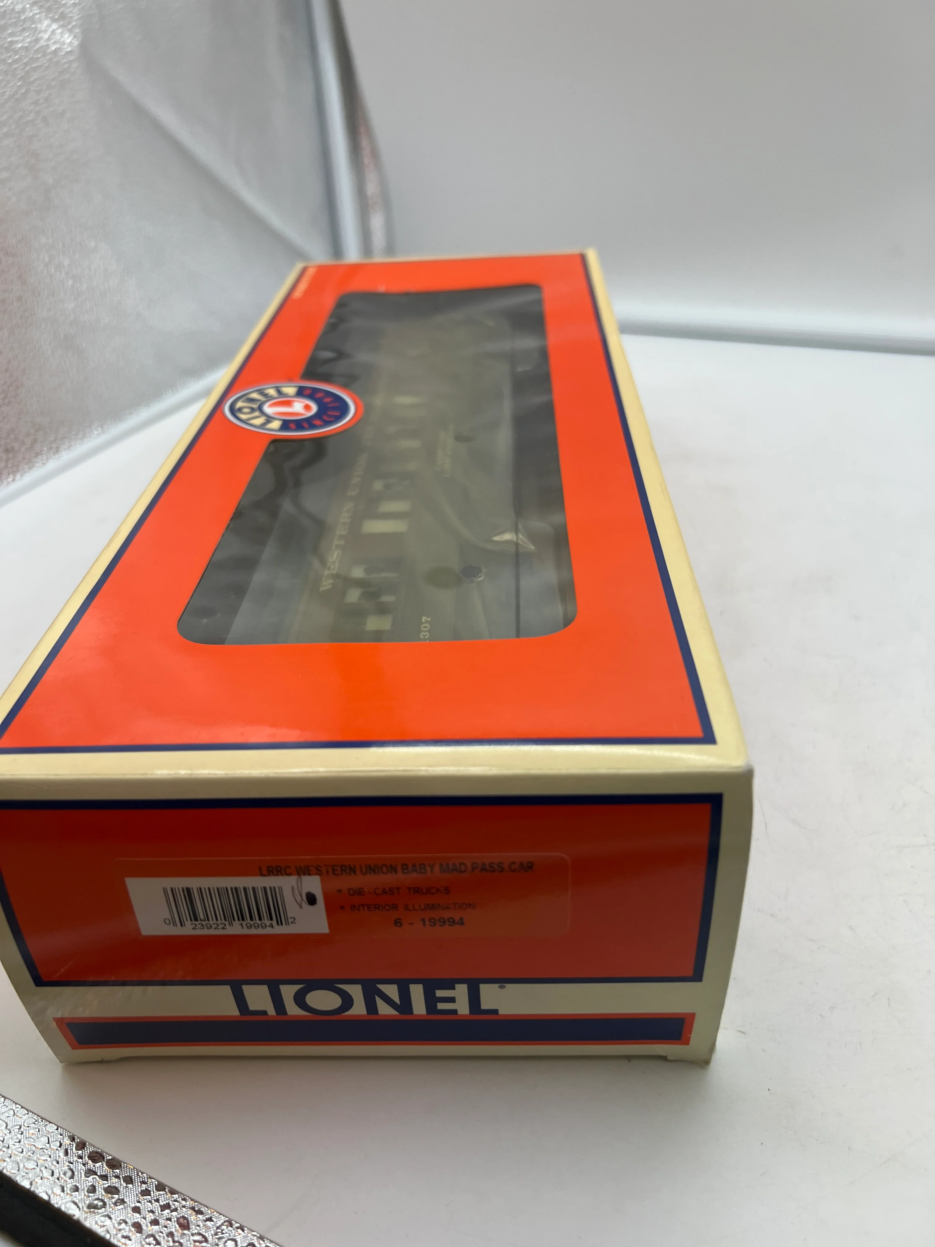 Lionel 6-19994 LRRC WESTERN UNION BABY MADISON CAMP CAR #1307 O SCALE NEW - Image 7