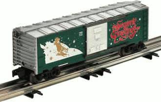 Lionel 6-19998 CHRISTMAS BOXCAR 2001 Seasons Greetings O SCALE NEW - Image 3
