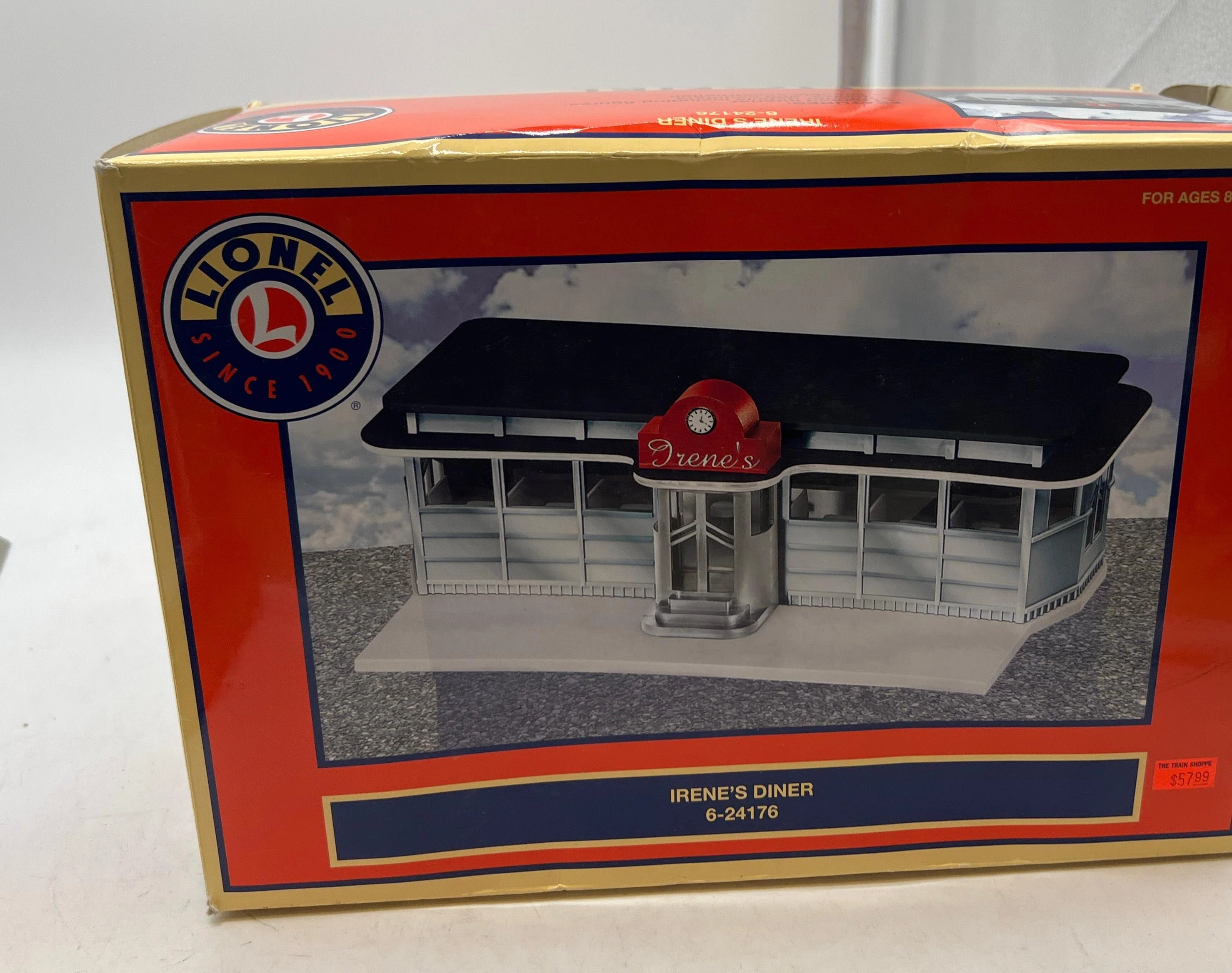 Lionel 6-24176 Irene's Diner O SCALE Used  As is Appearance (tarnished), Works - Image 13