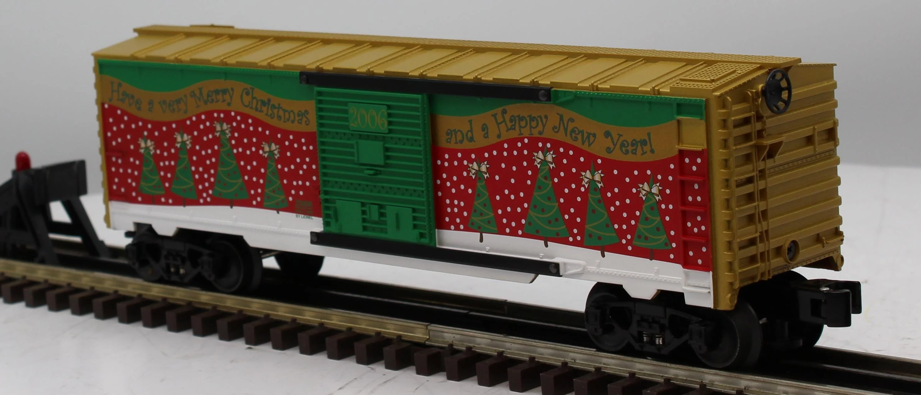 Lionel 6-25008 Holiday Boxcar O SCALE Like New - Image 3