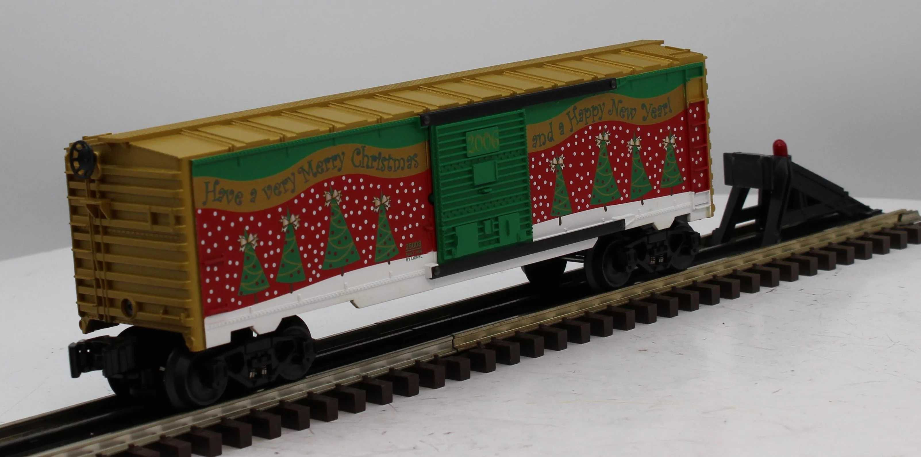 Lionel 6-25008 Holiday Boxcar O SCALE Like New - Image 5