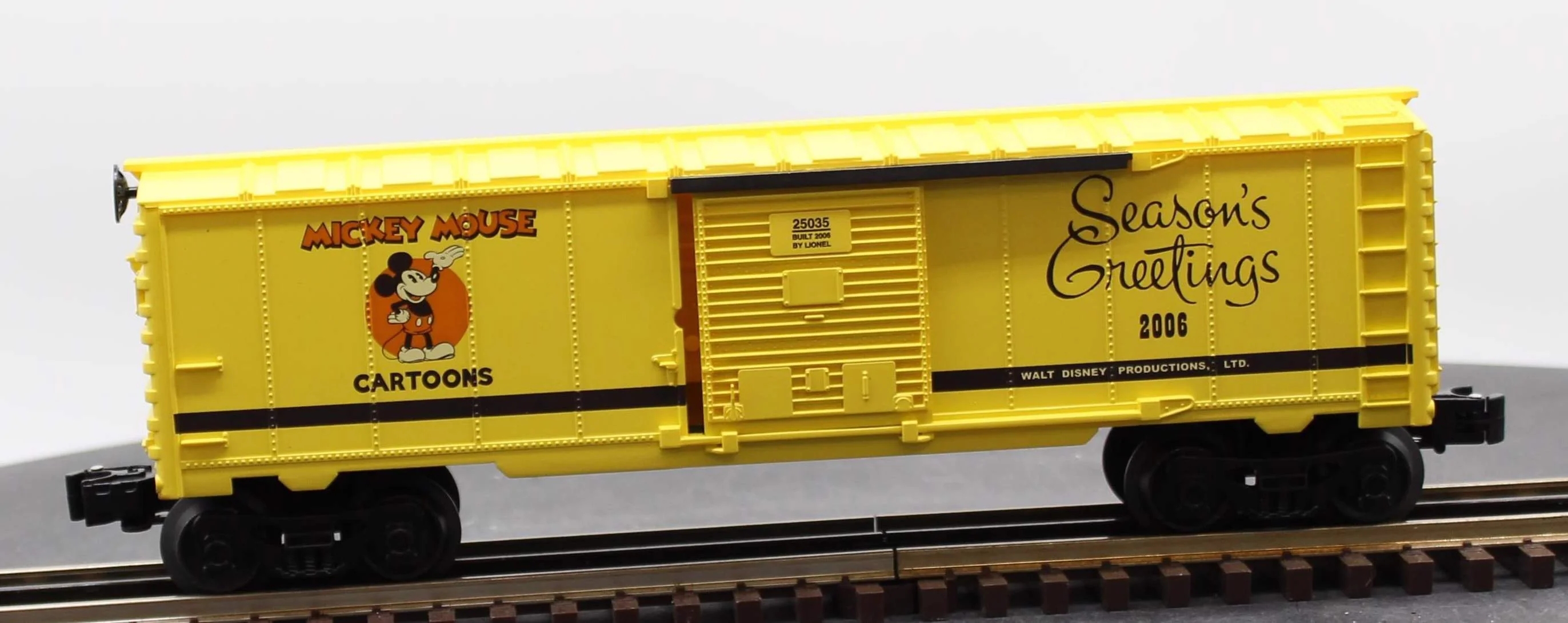 Lionel 6-25035 Disney Holiday Boxcar 2006 O Scale Like New - Image 6