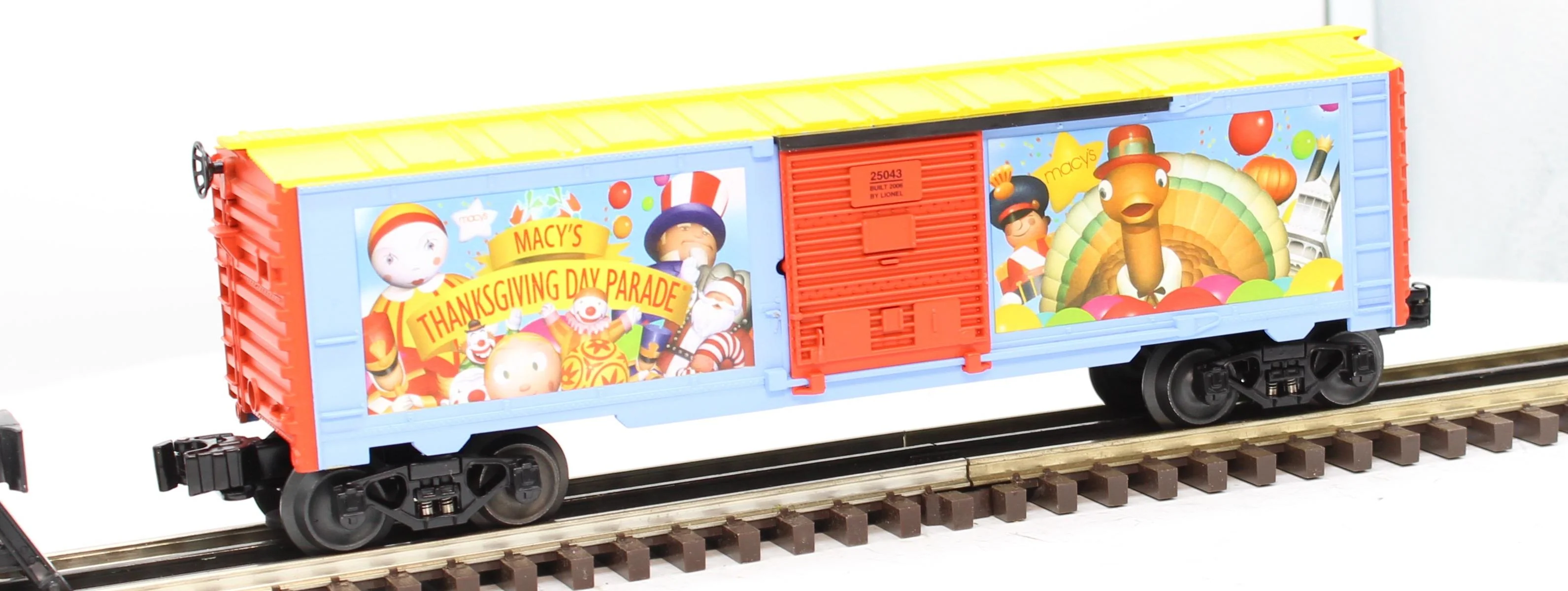 Lionel 6-25043 Macy's Boxcar O SCALE Like New - Image 3