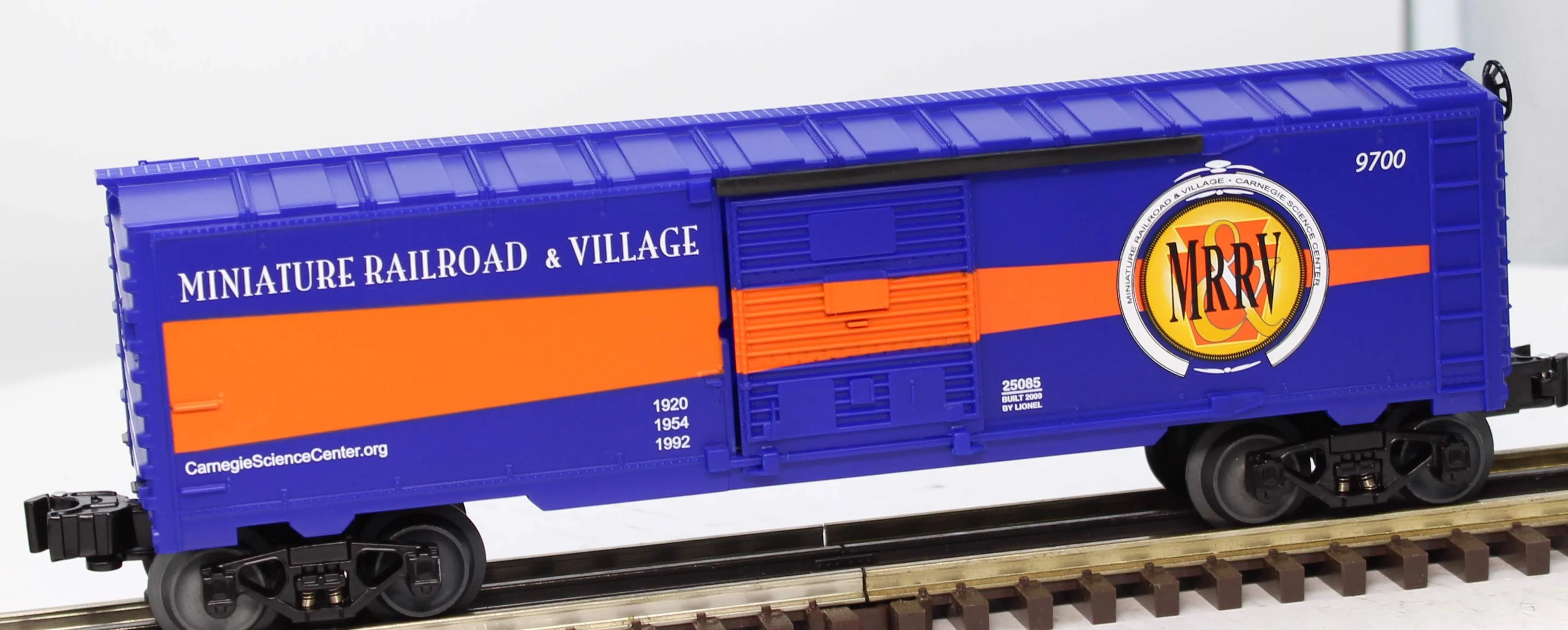 Lionel 6-25085 CARNEGIE SCIENCE CENTER 2009 MRRV Boxcar O Scale Like New - Image 2