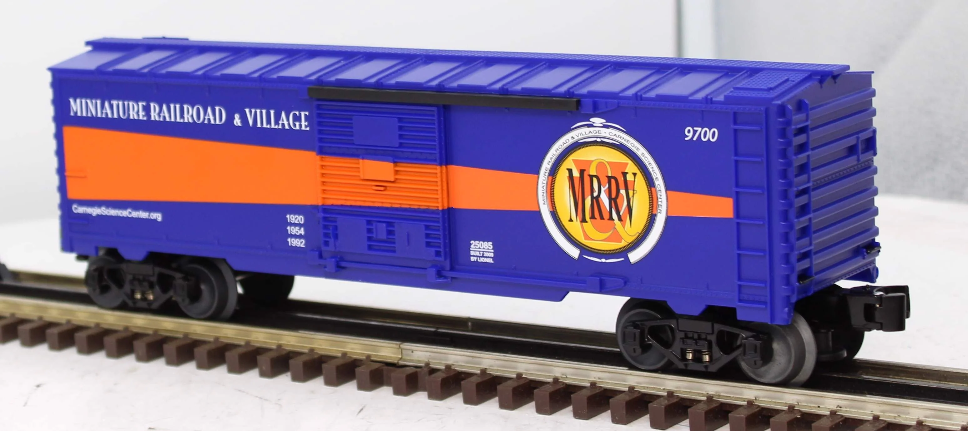 Lionel 6-25085 CARNEGIE SCIENCE CENTER 2009 MRRV Boxcar O Scale Like New - Image 3
