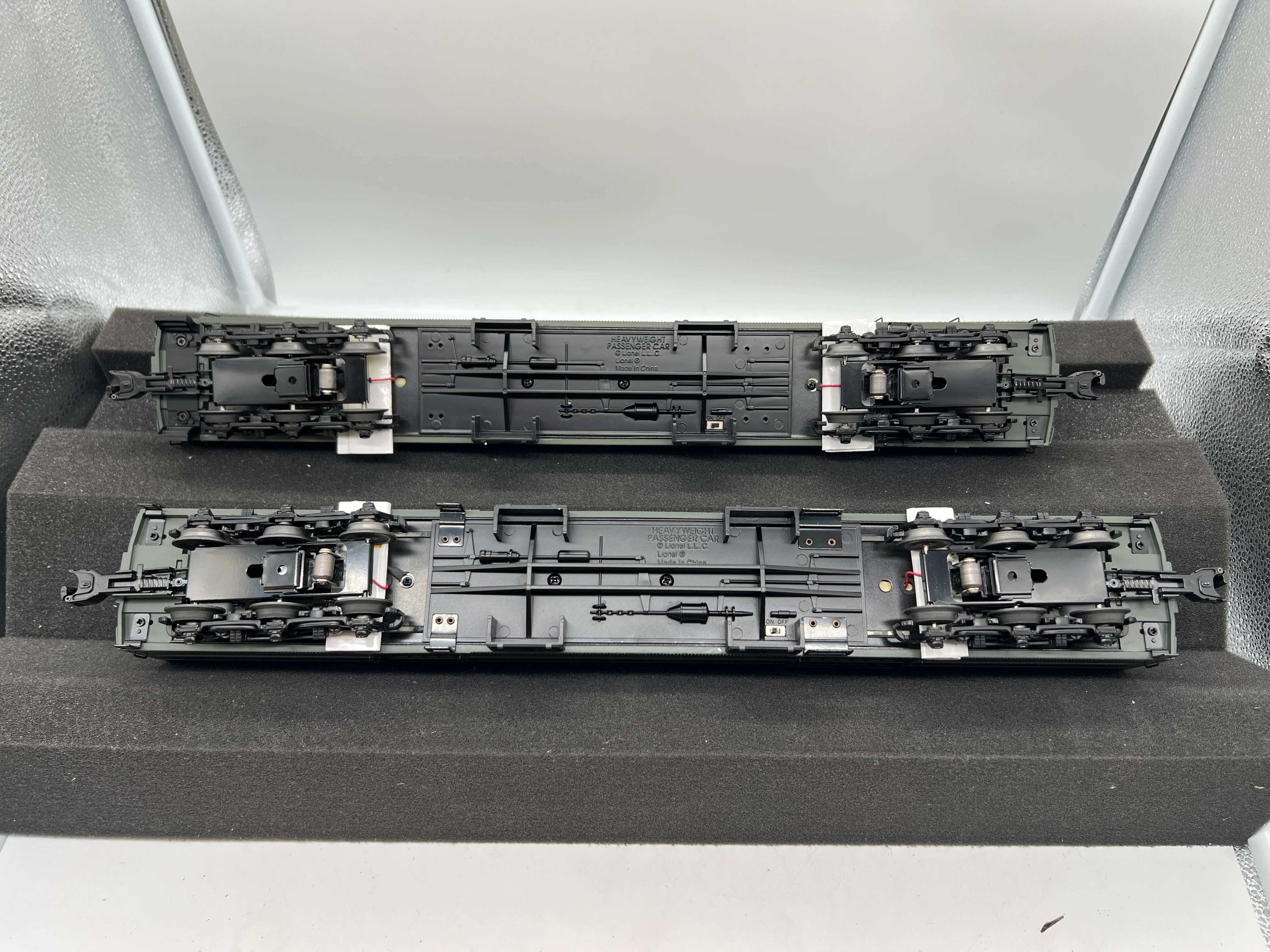 Lionel 6-25503, 6-25504, 6-25505 Santa Fe ATSF Heavyweight Passenger Car Set (Set of 7 18" Cars) California Limited O Scale Like New - Image 23