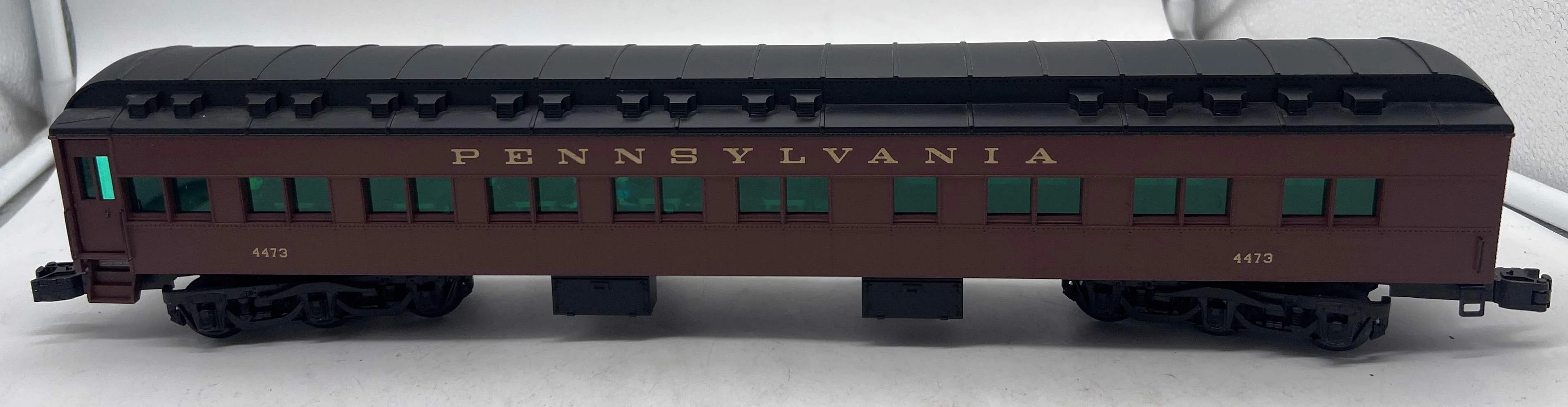 Lionel 6-25639 Pennsylvania PRR "Red Arrow" Heavyweight Diner O SCALE Used Excellent wrong Box as is no diaphragms - Image 2