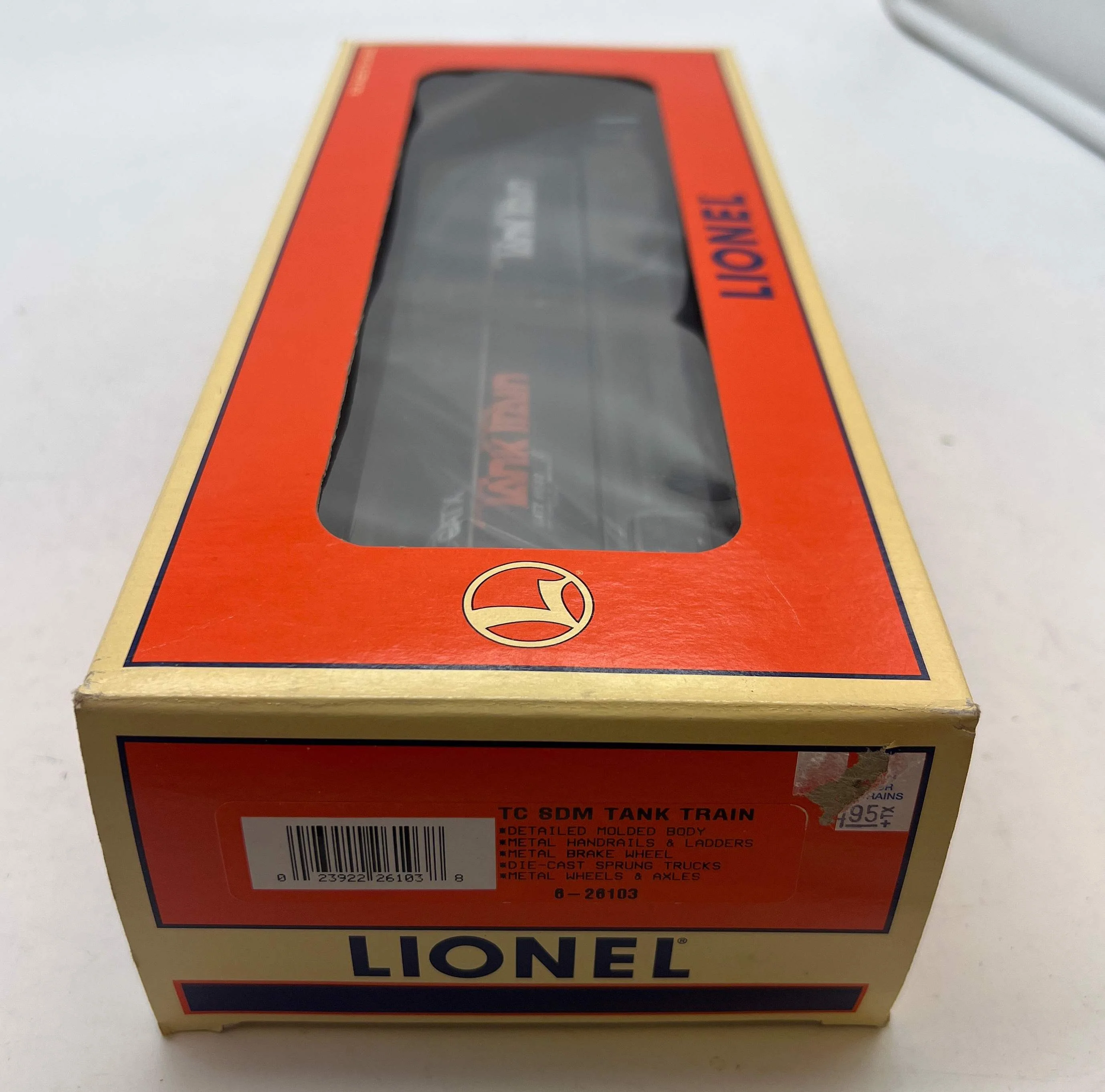 Lionel 6-26103 Tank Train Single-Dome Tank Car O SCALE NEW - Image 3