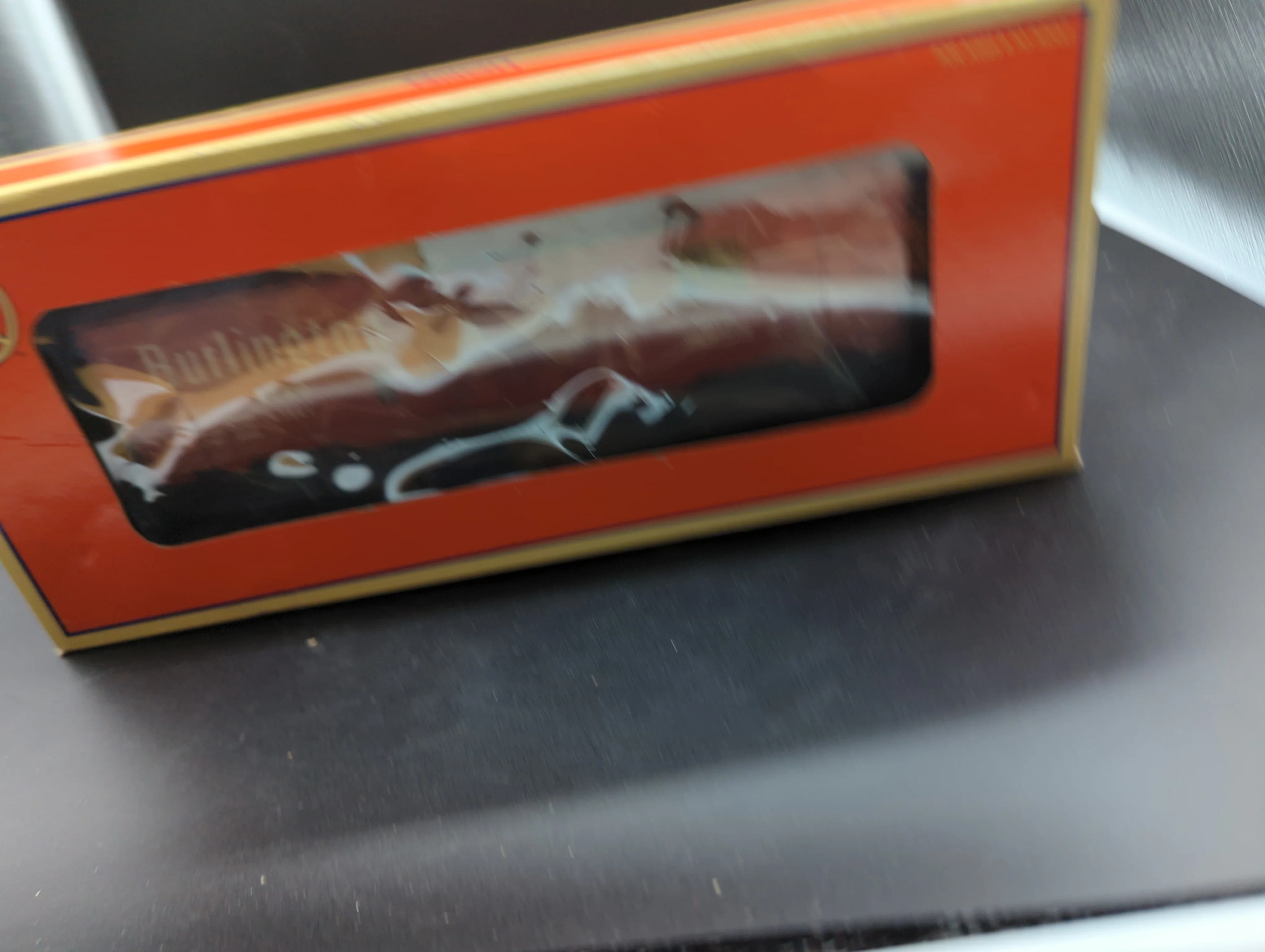 Lionel 6-26293 Burlington boxcar CB&Q 63961  # 293 O SCALE Like New - Image 6