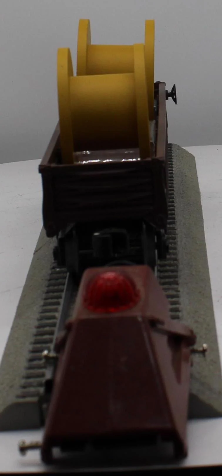 Lionel 6-26379 Pennsylvania PRR O27 Gondola w/Cable Reels O SCALE Like New - Image 2