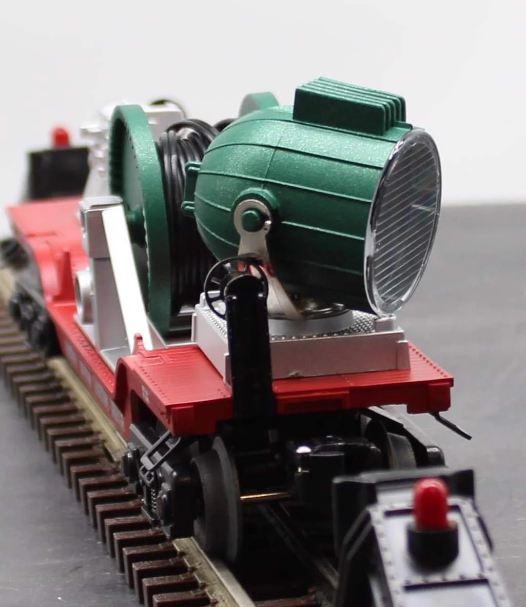 Lionel 6-26809 Santa's Mobile Lighting Service Extension Serachlight Car O SCALE Like New - Image 4