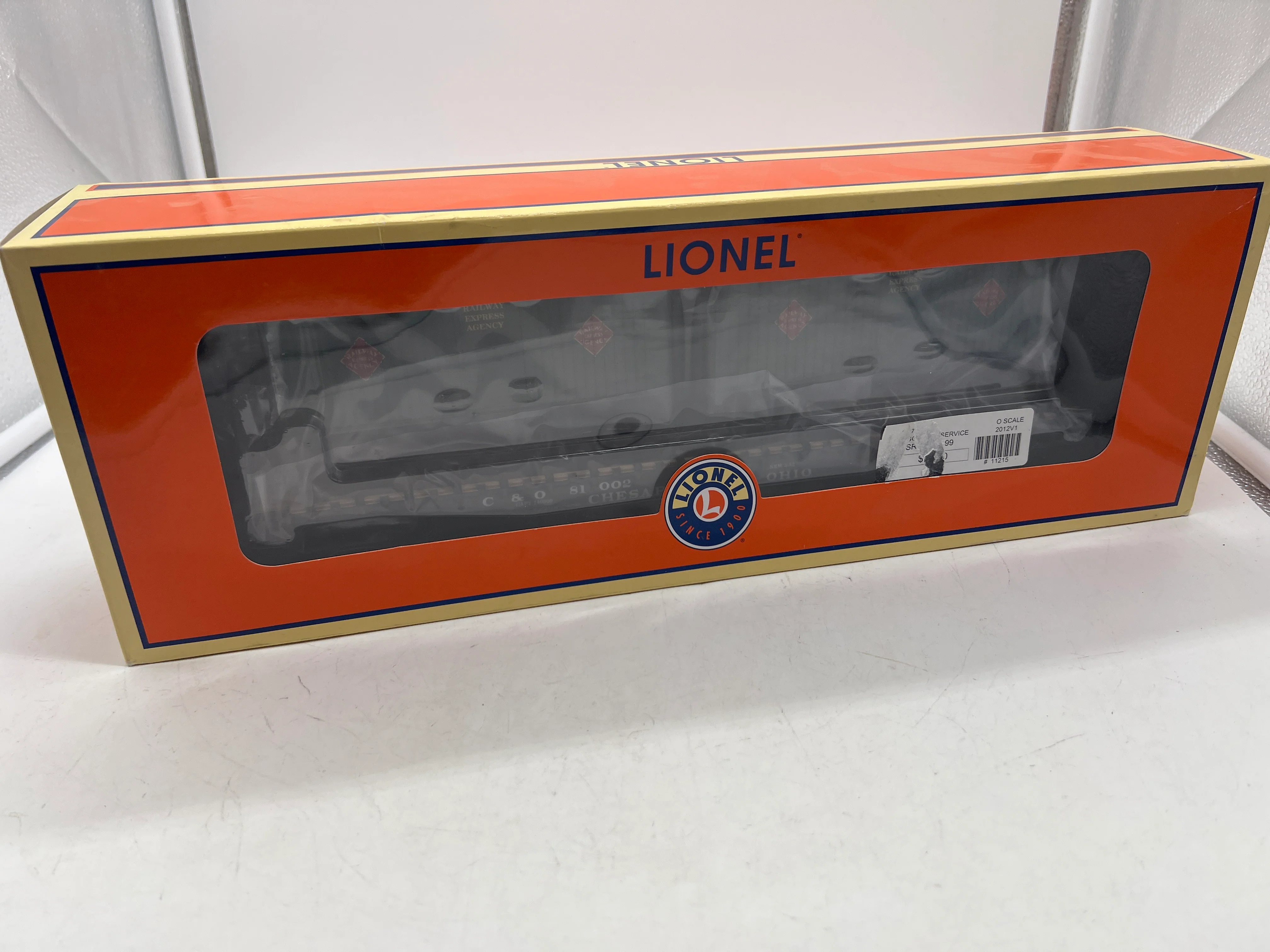 Lionel 6-27067 REA Scale c&o PS-4 Flatcar with Piggyback Trailers O SCALE NEW - Image 2