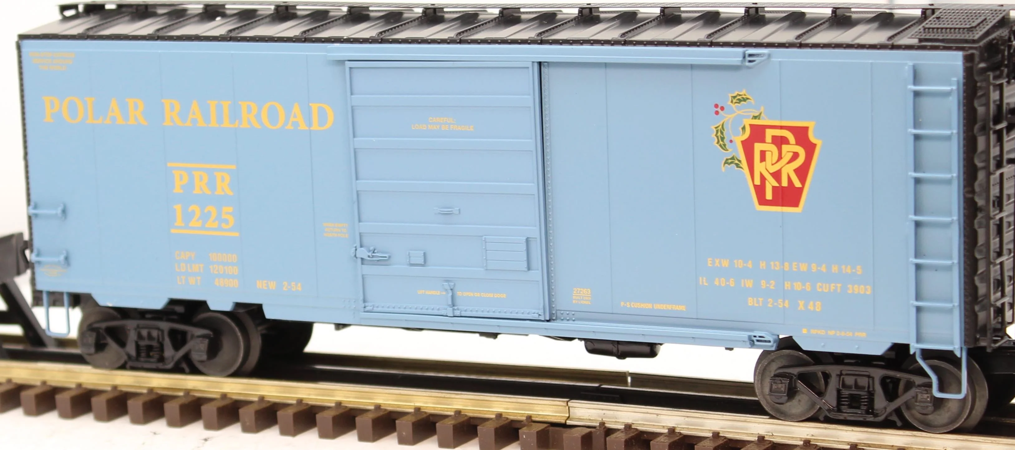Lionel 6-27263 Polar Railroad PS-1 Boxcar #1225 O SCALE Like New - Image 3