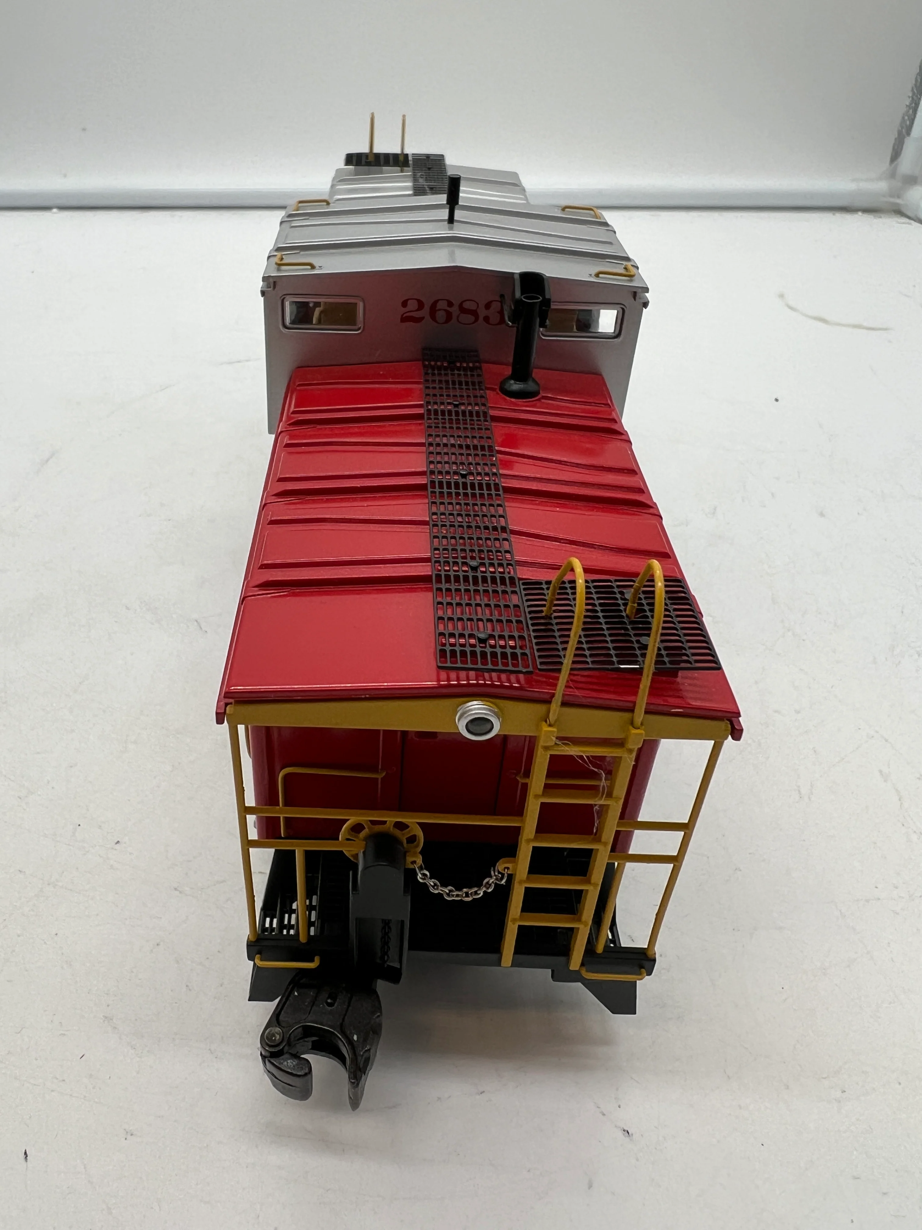 Lionel 6-27634 SANTA FE WARBONNET EXTENDED VISION CABOOSE O SCALE Used Excellent AS IS - Image 3