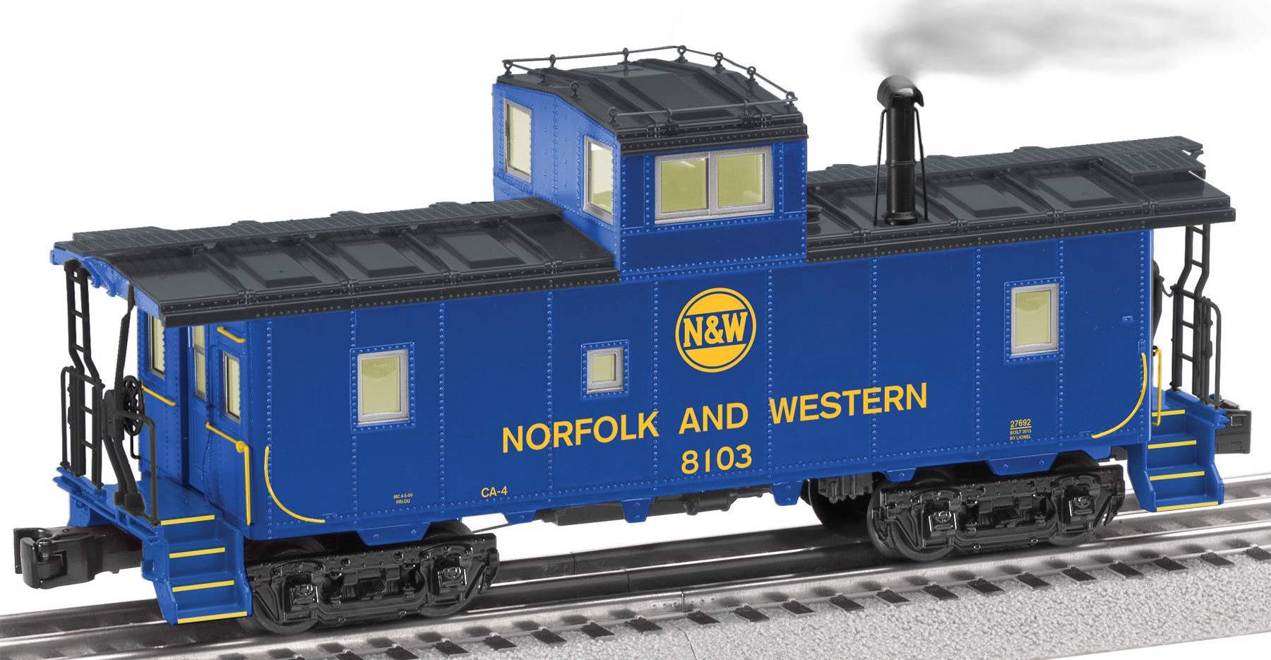 Lionel 6-27692 Norfolk & Western NS Heritage Ca-4 Caboose O SCALE Like New - Image 6
