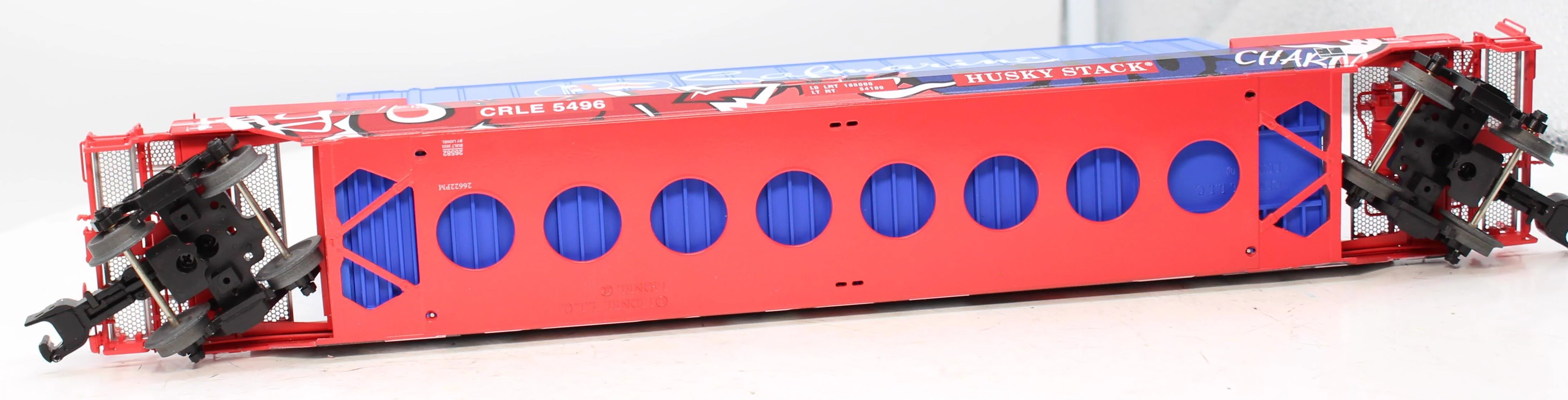 Lionel 6-27808 UNION PACIFIC Husky Stack Car O Scale #294013 Like New - Image 7