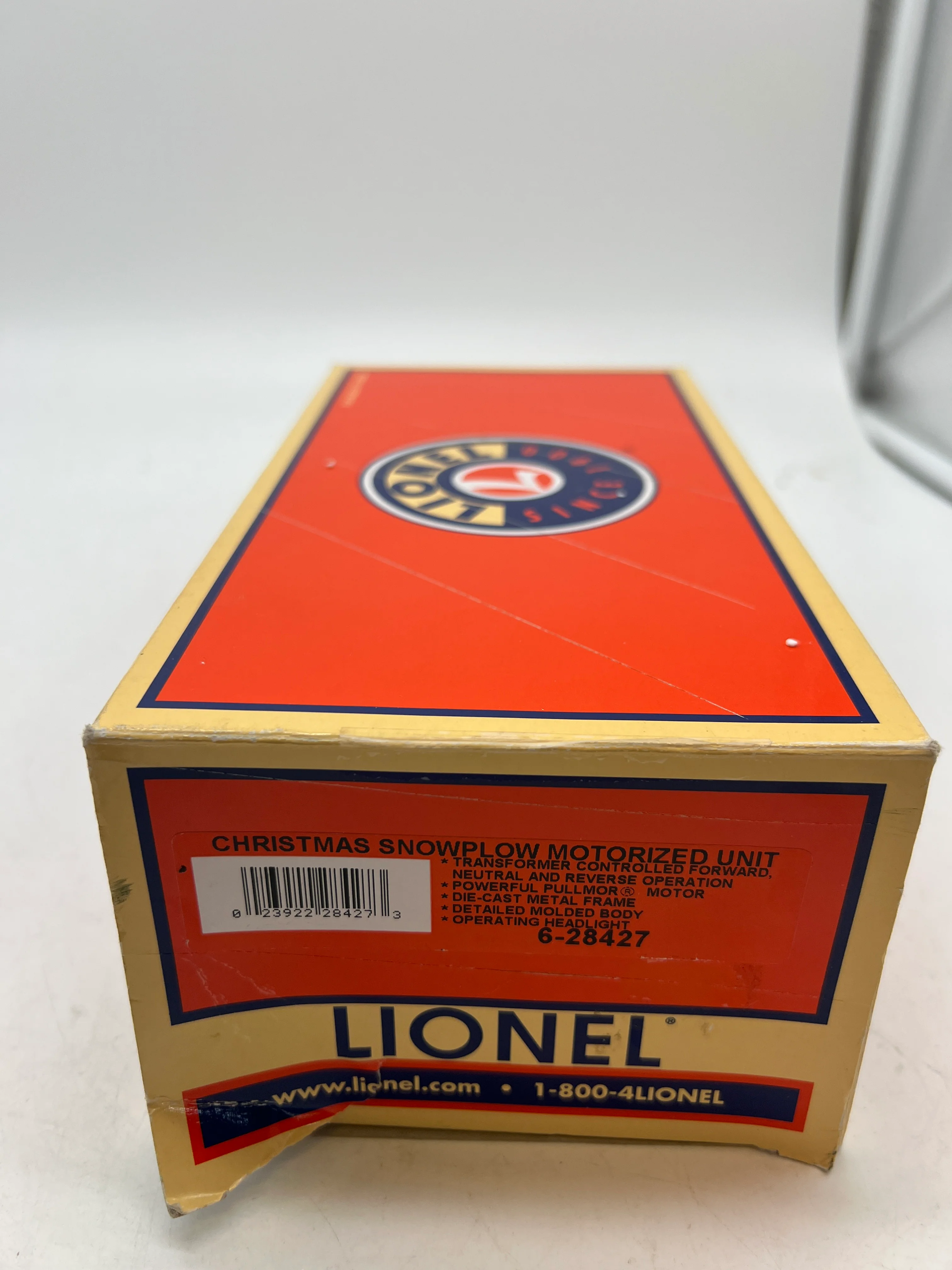 Lionel 6-28427 Christmas Snowplow O SCALE Like New Damaged Box - Image 8