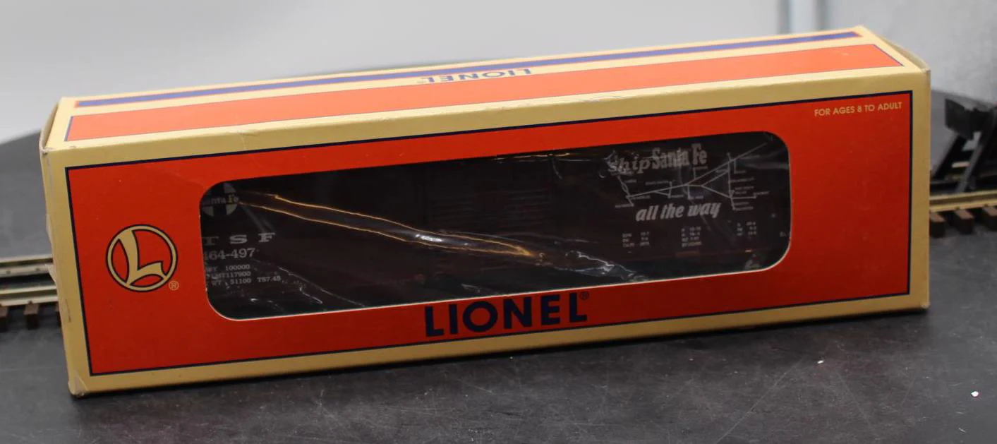 Lionel 6-29202 ATSF Santa Fe All The Way BOXCAR Freight Car Like New - Image 7